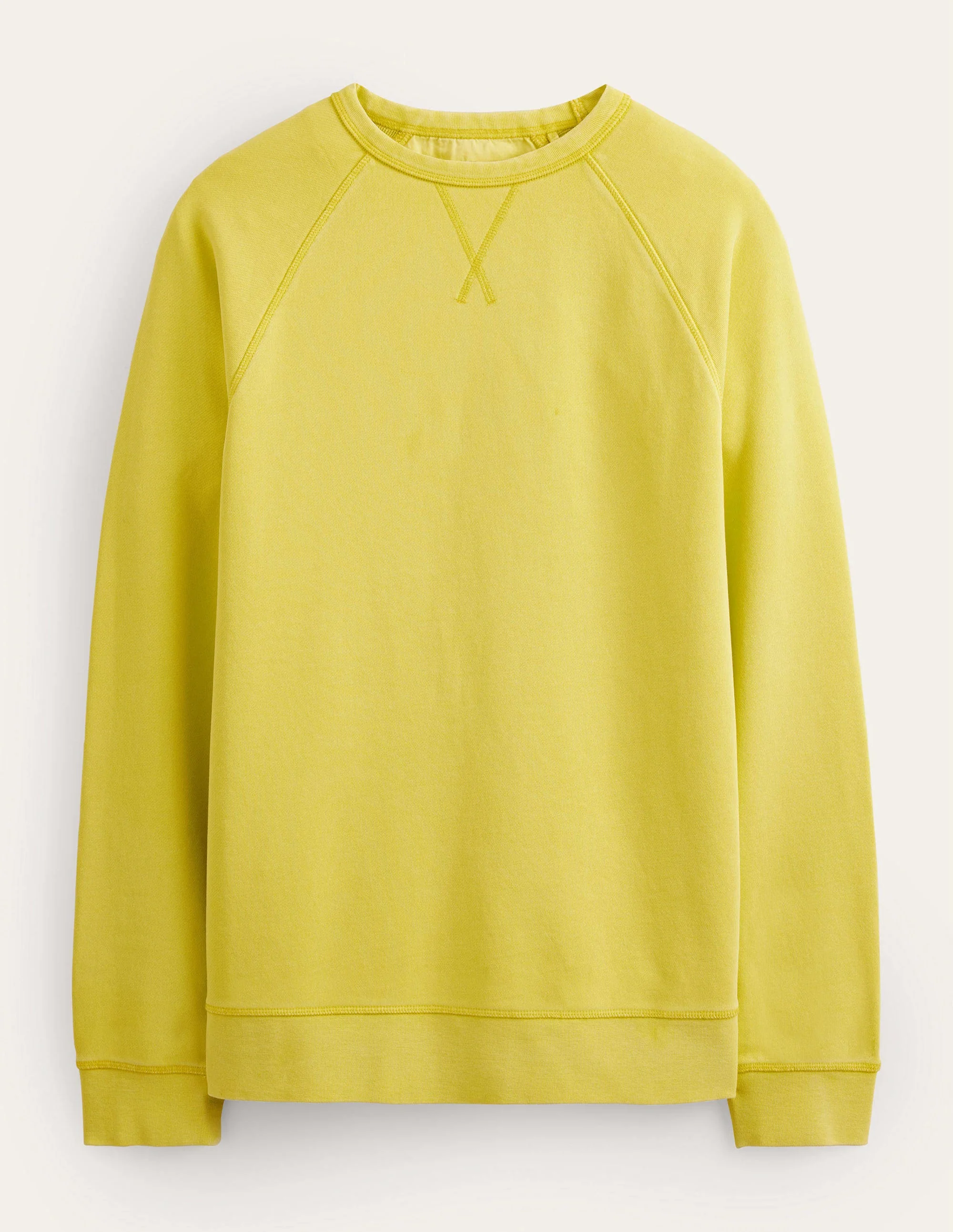 Garment Dye Sweatshirt-Gooseberry Yellow - Image 5