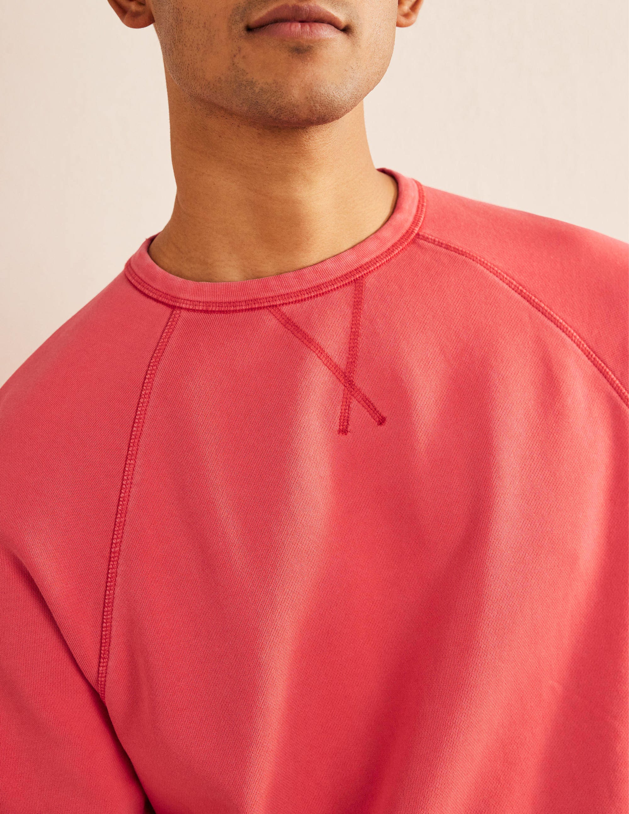 Garment Dye Sweatshirt-Jam Red - Image 2