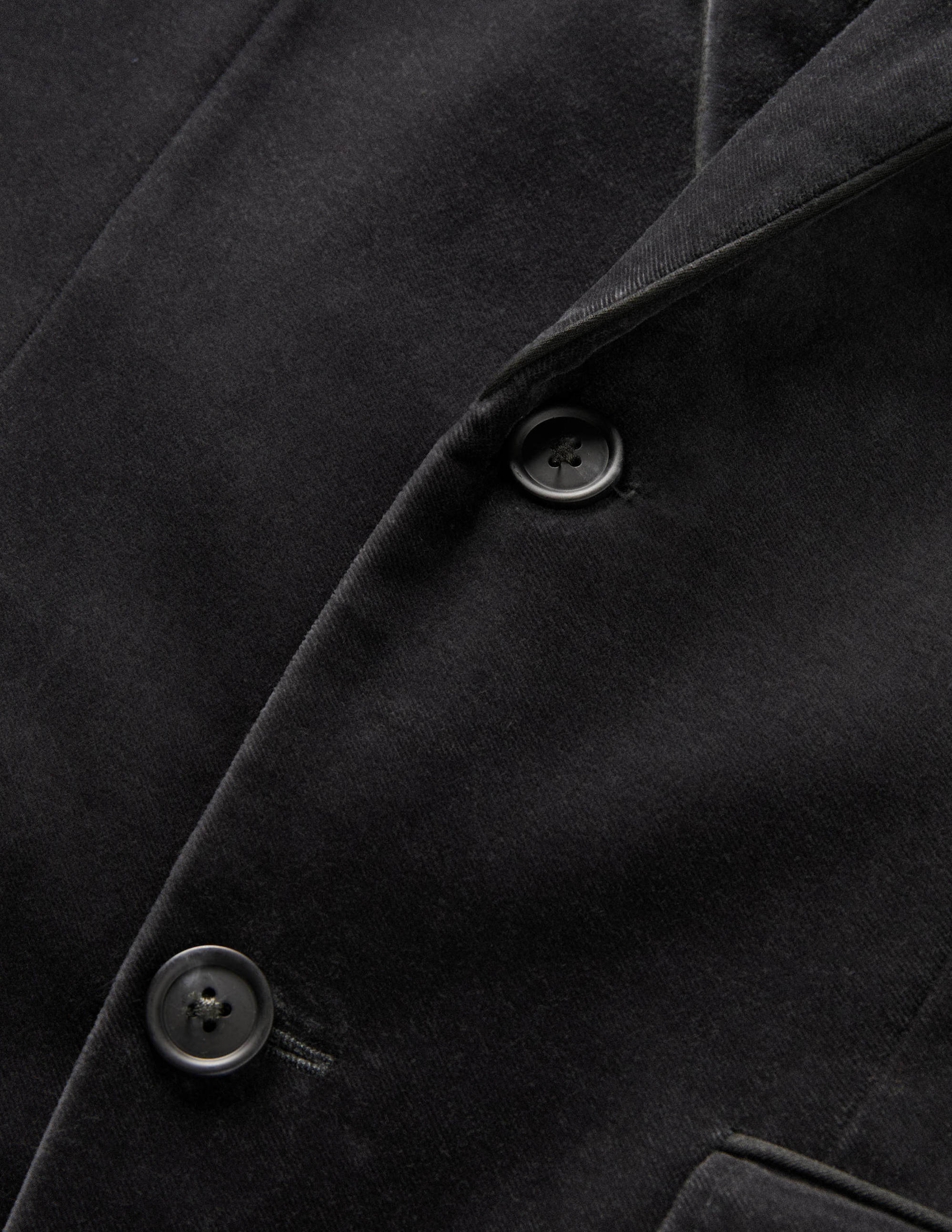 Highgate Velvet Blazer-Dark Grey - Image 6