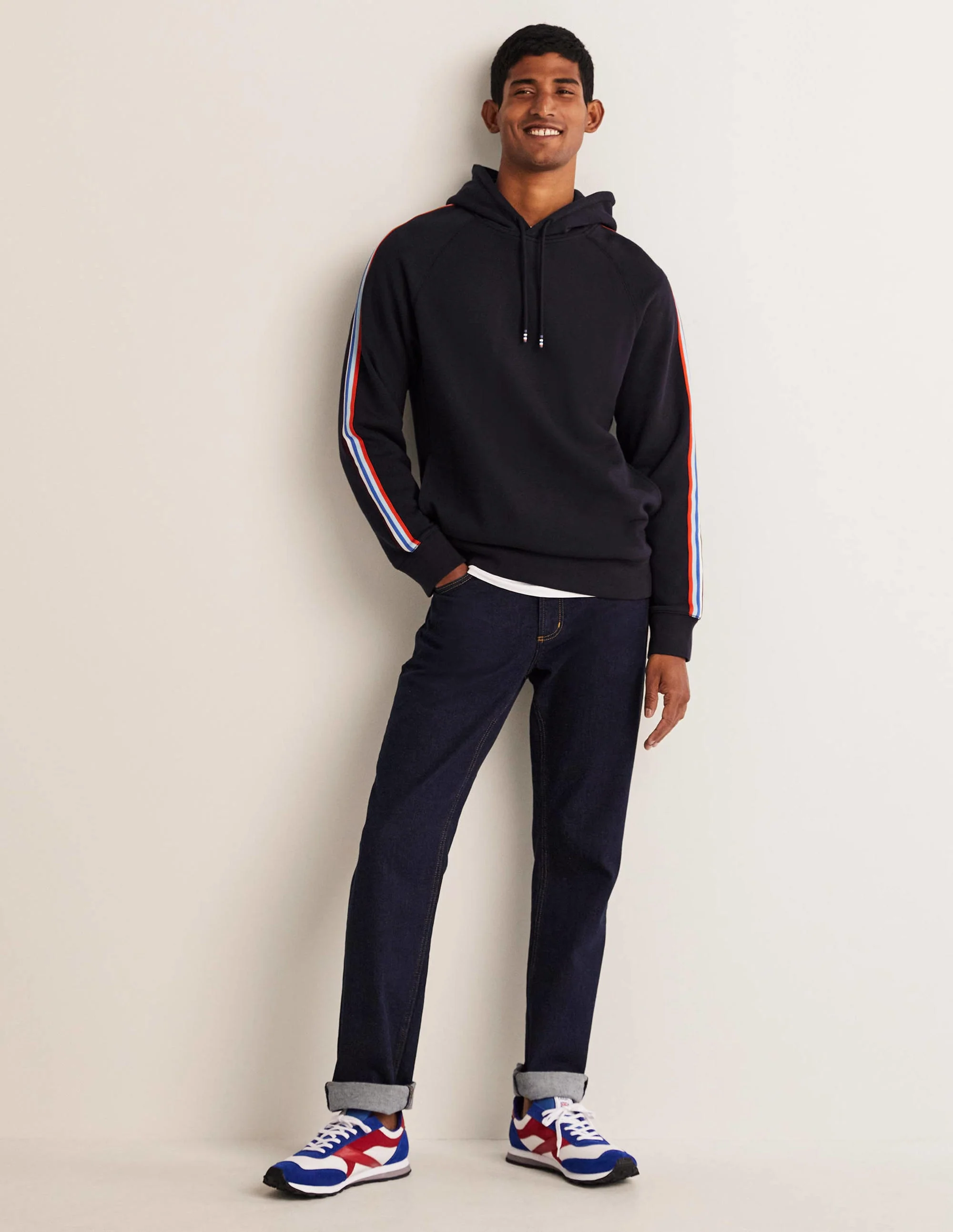 Irvine Hoodie-Navy - Image 5