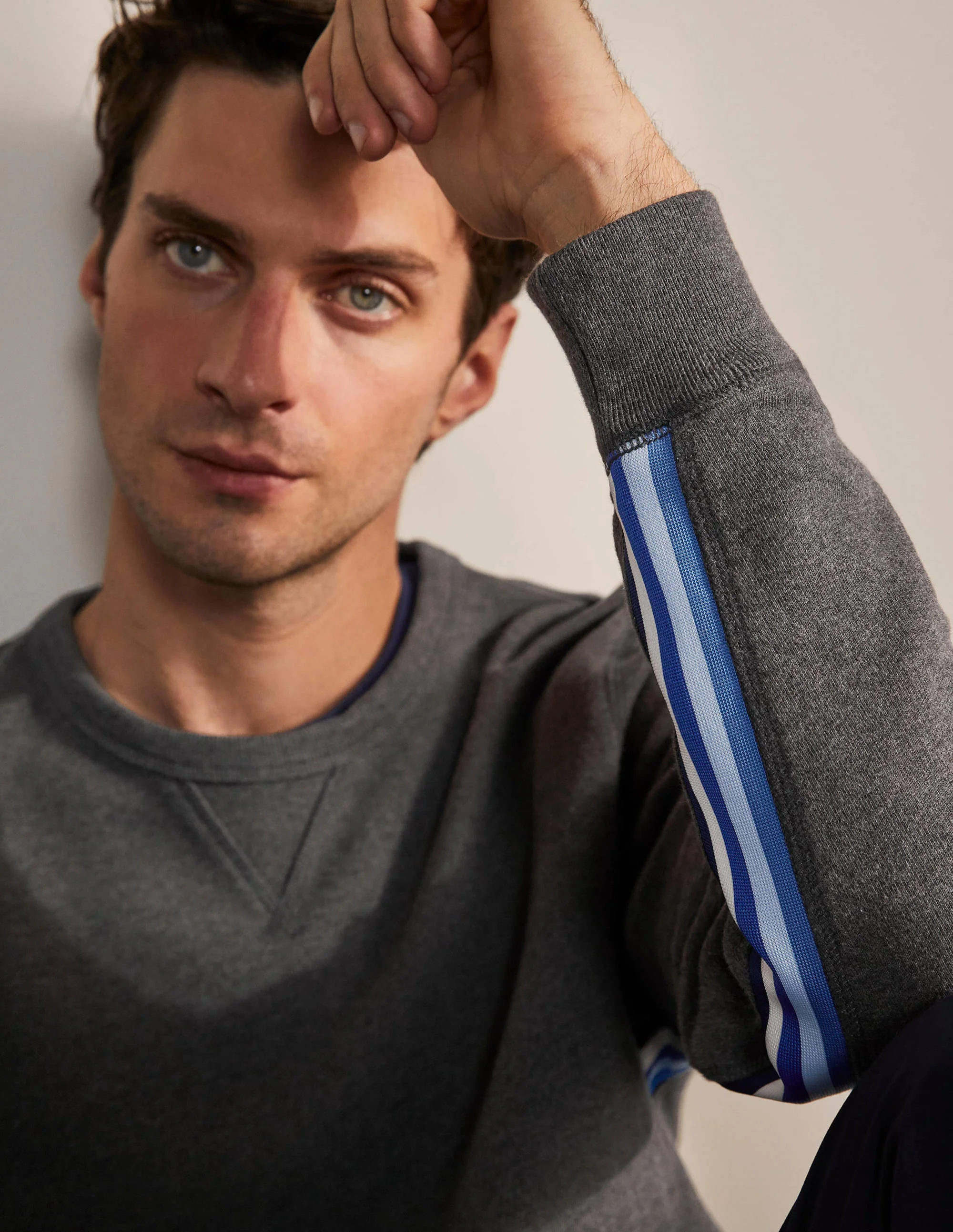 Irvine Sweatshirt-Charcoal Marl - Image 2