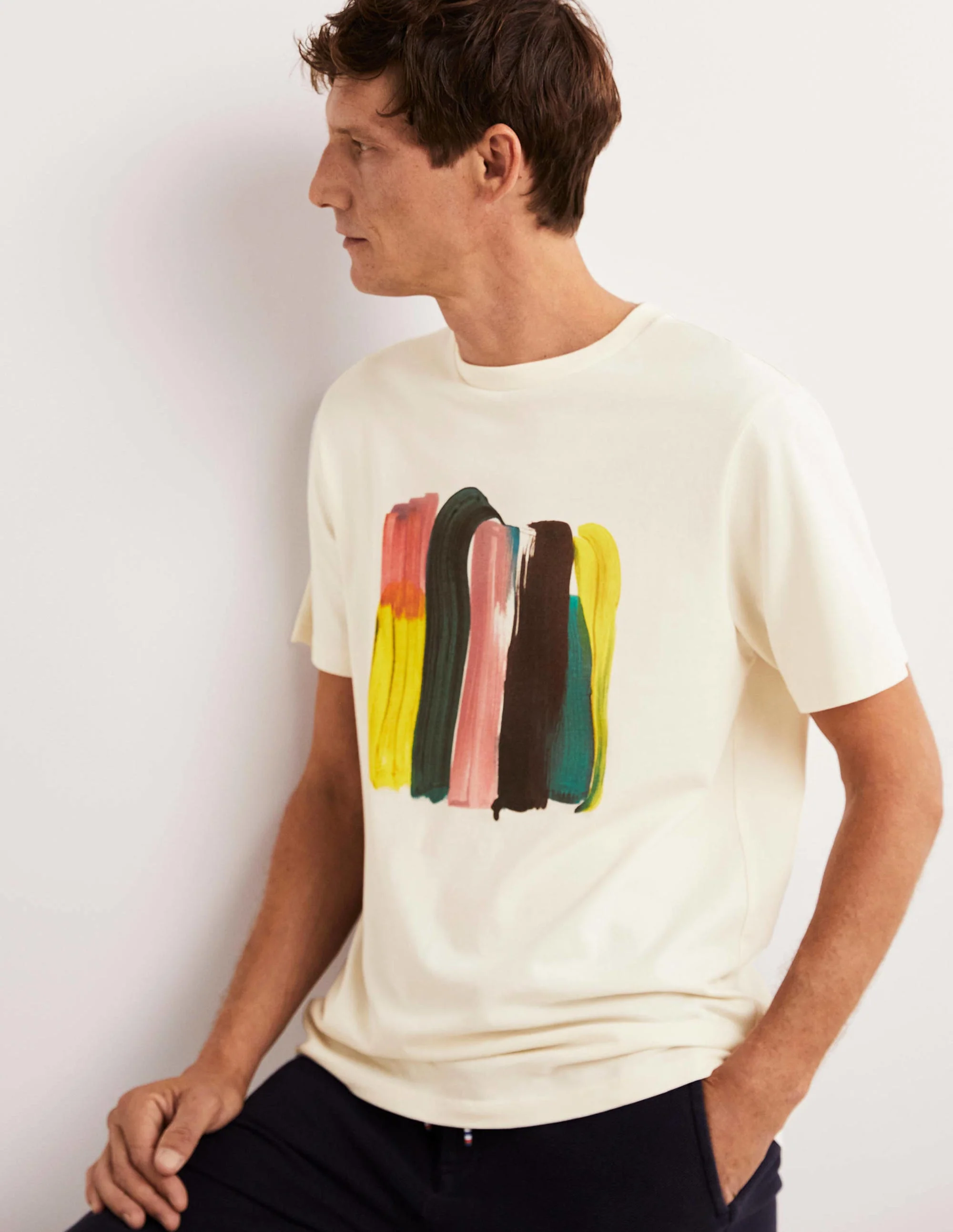 Kingston T-shirt-Ecru Art - Image 4