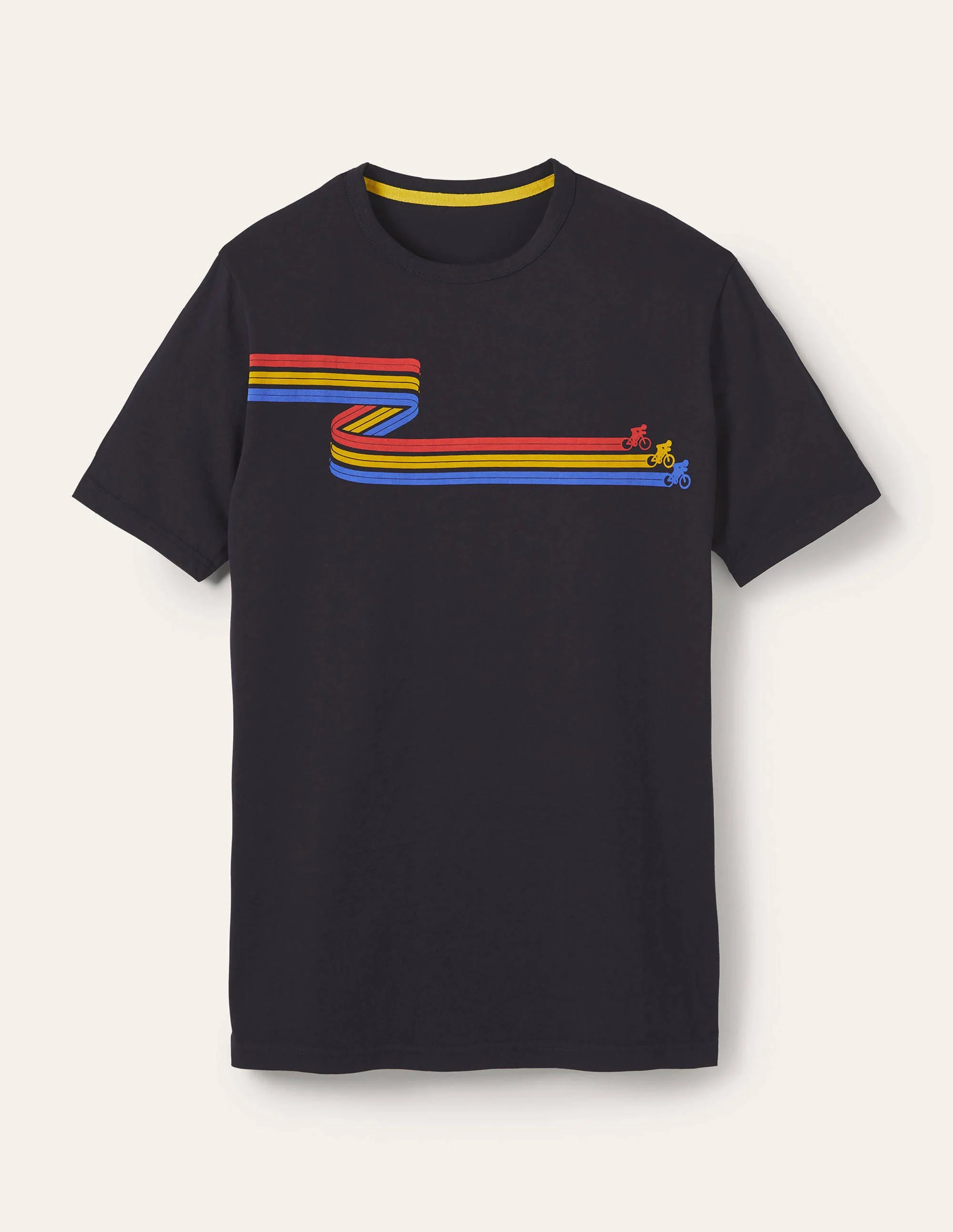 Kingston T-shirt-Navy Racing Bikes - Image 5