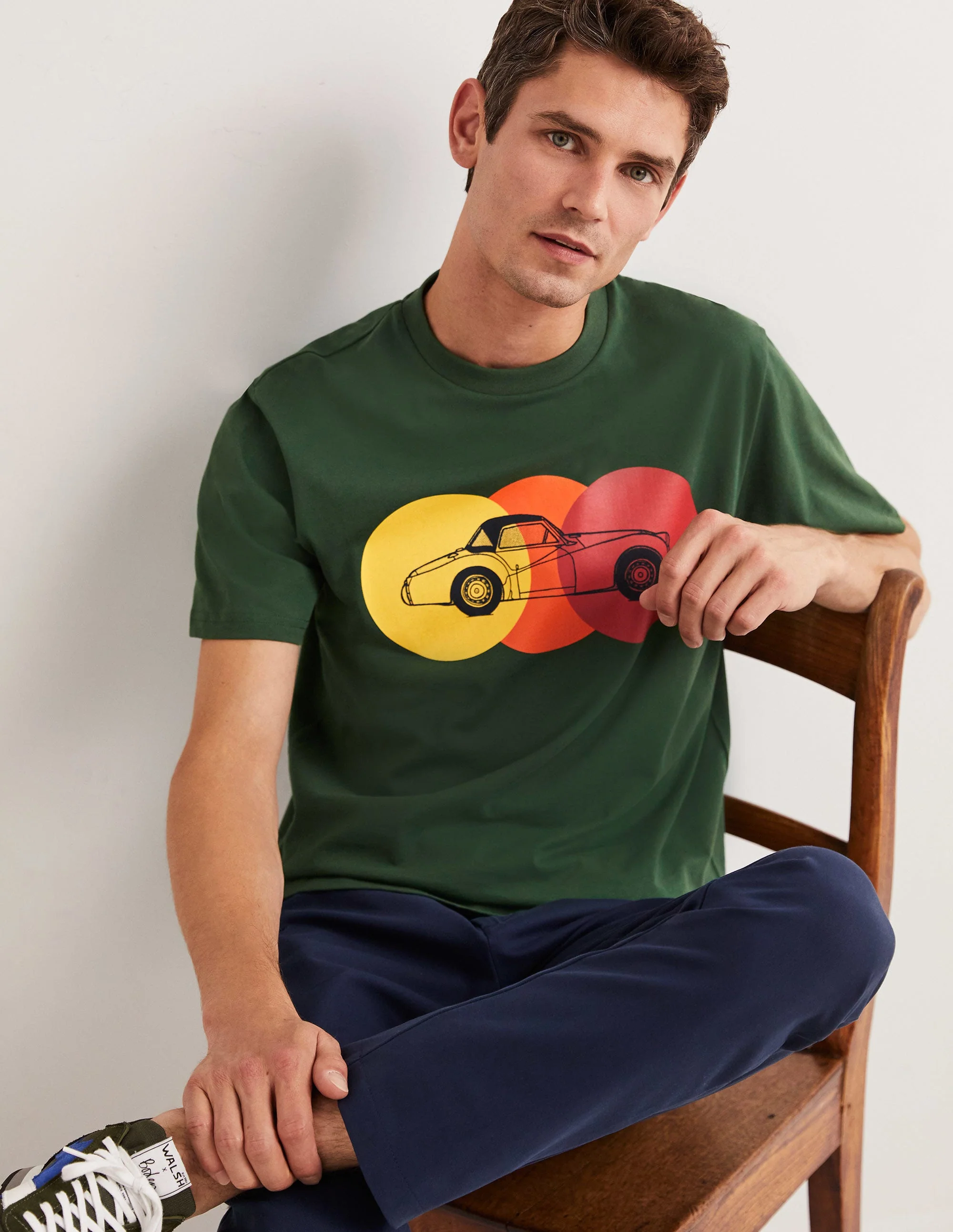 Kingston T-shirt-Park Green Car