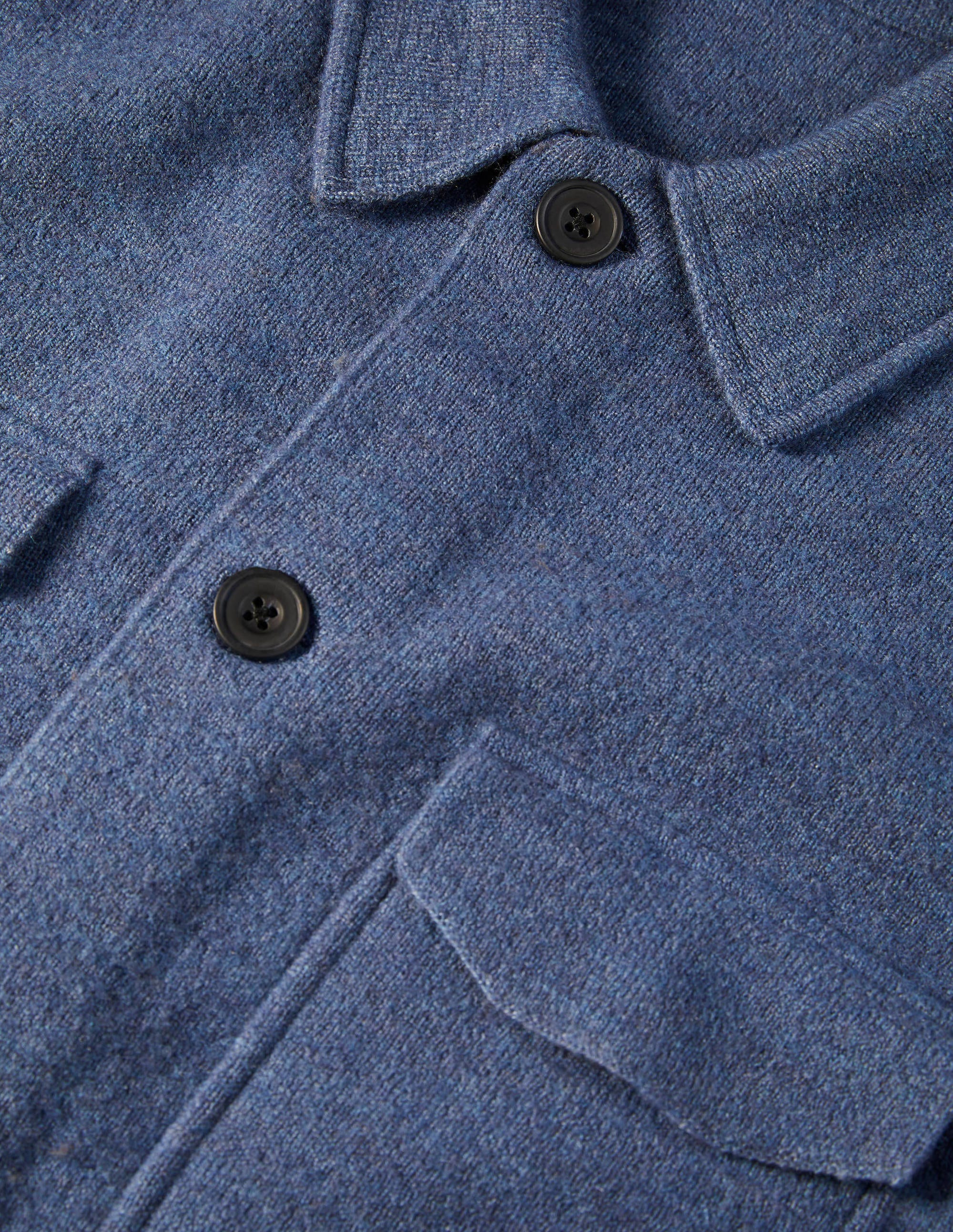 Knitted Jacket-Blue Steel - Image 2