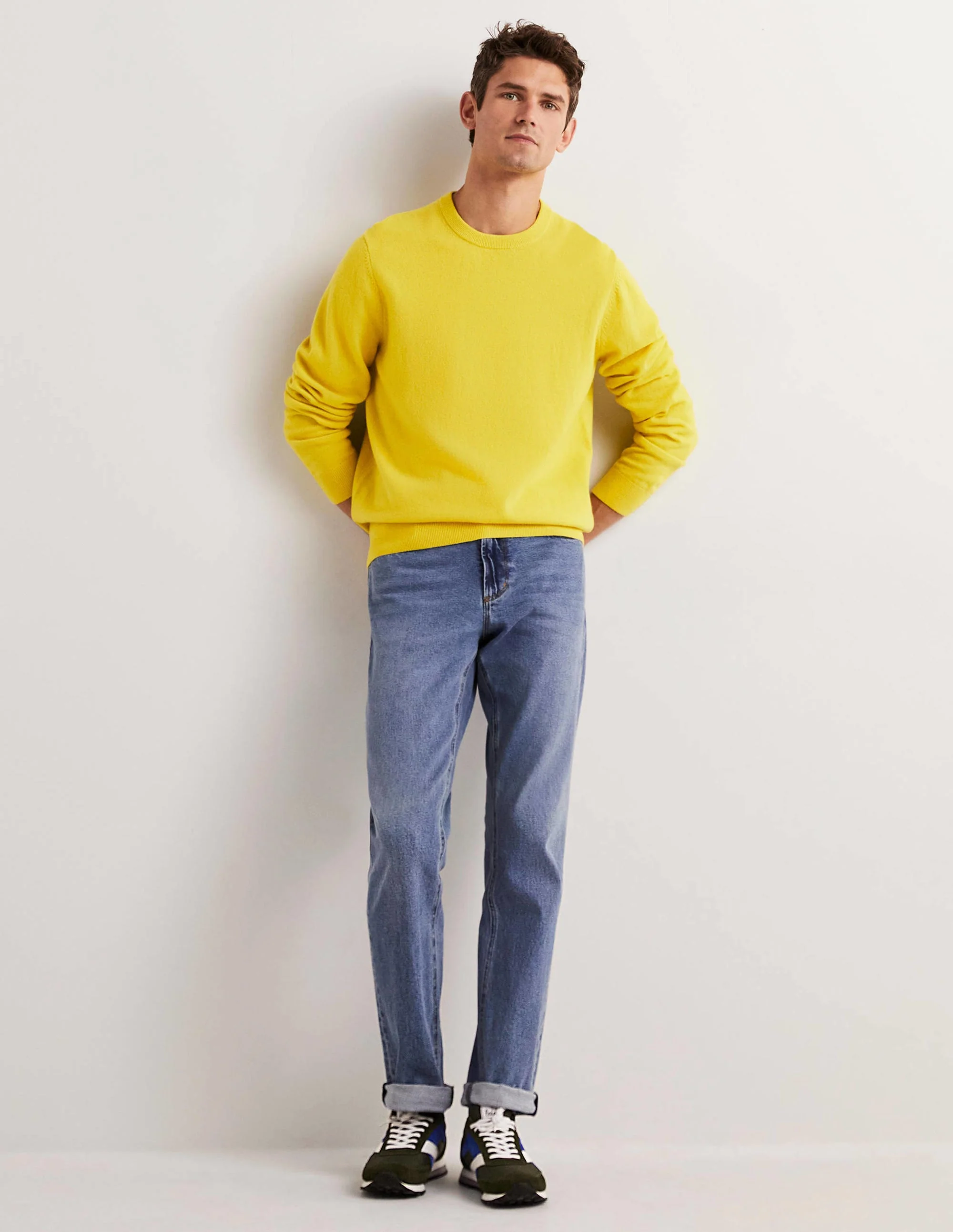 Lambswool Crew Neck-Limetree - Image 8