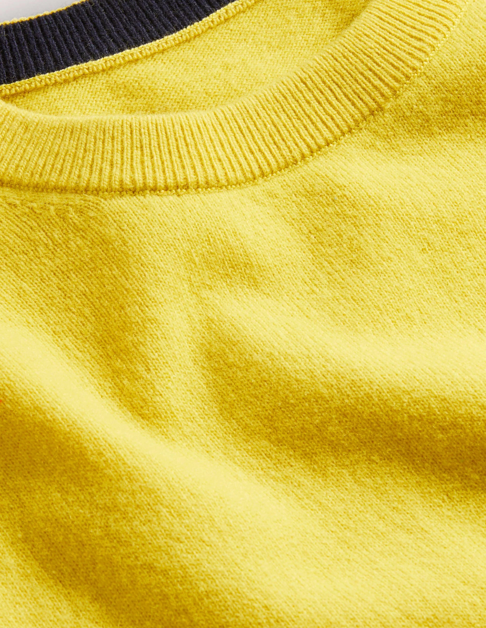 Lambswool Crew Neck-Limetree - Image 9