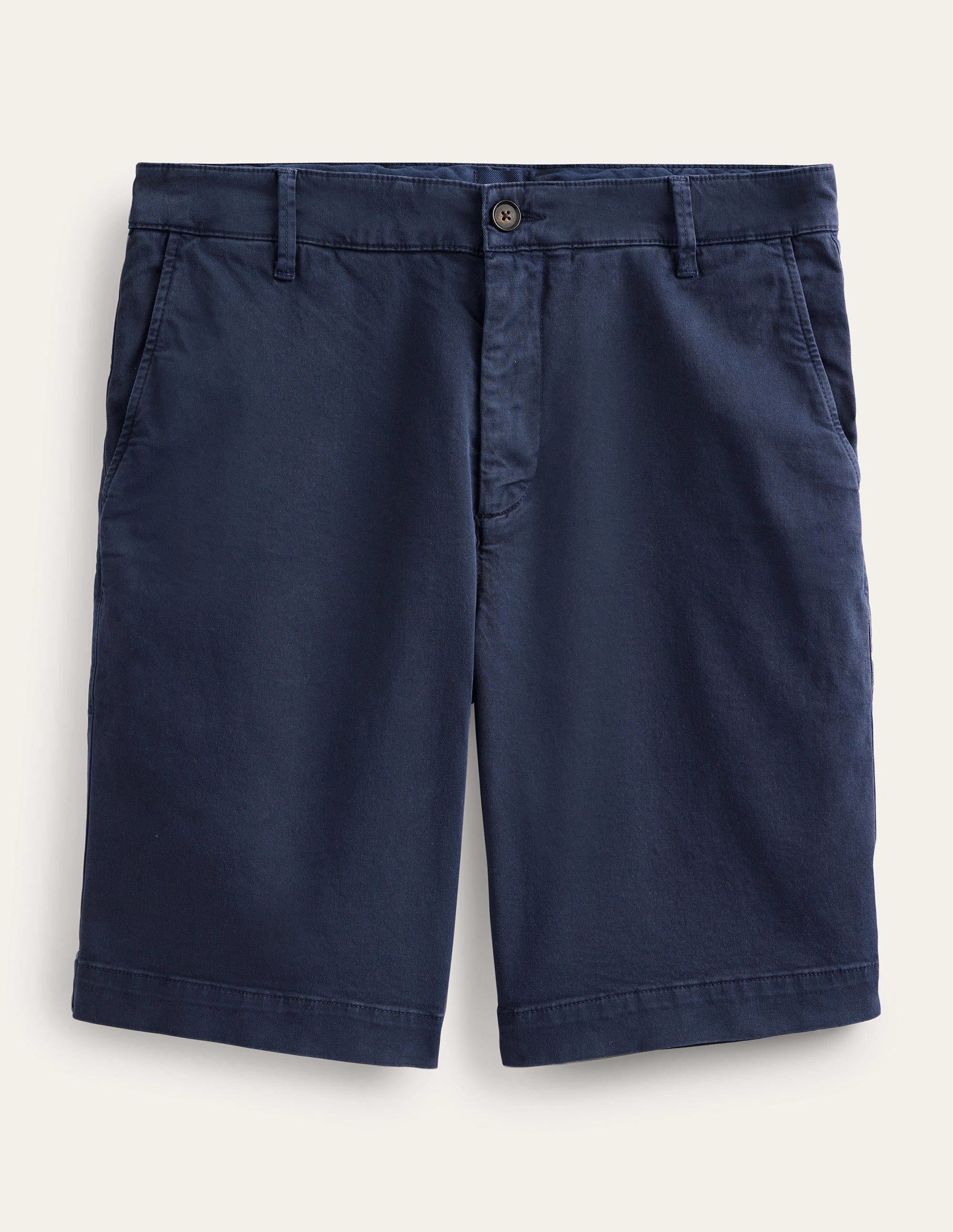 Laundered Chino Shorts-Navy Blue - Image 5