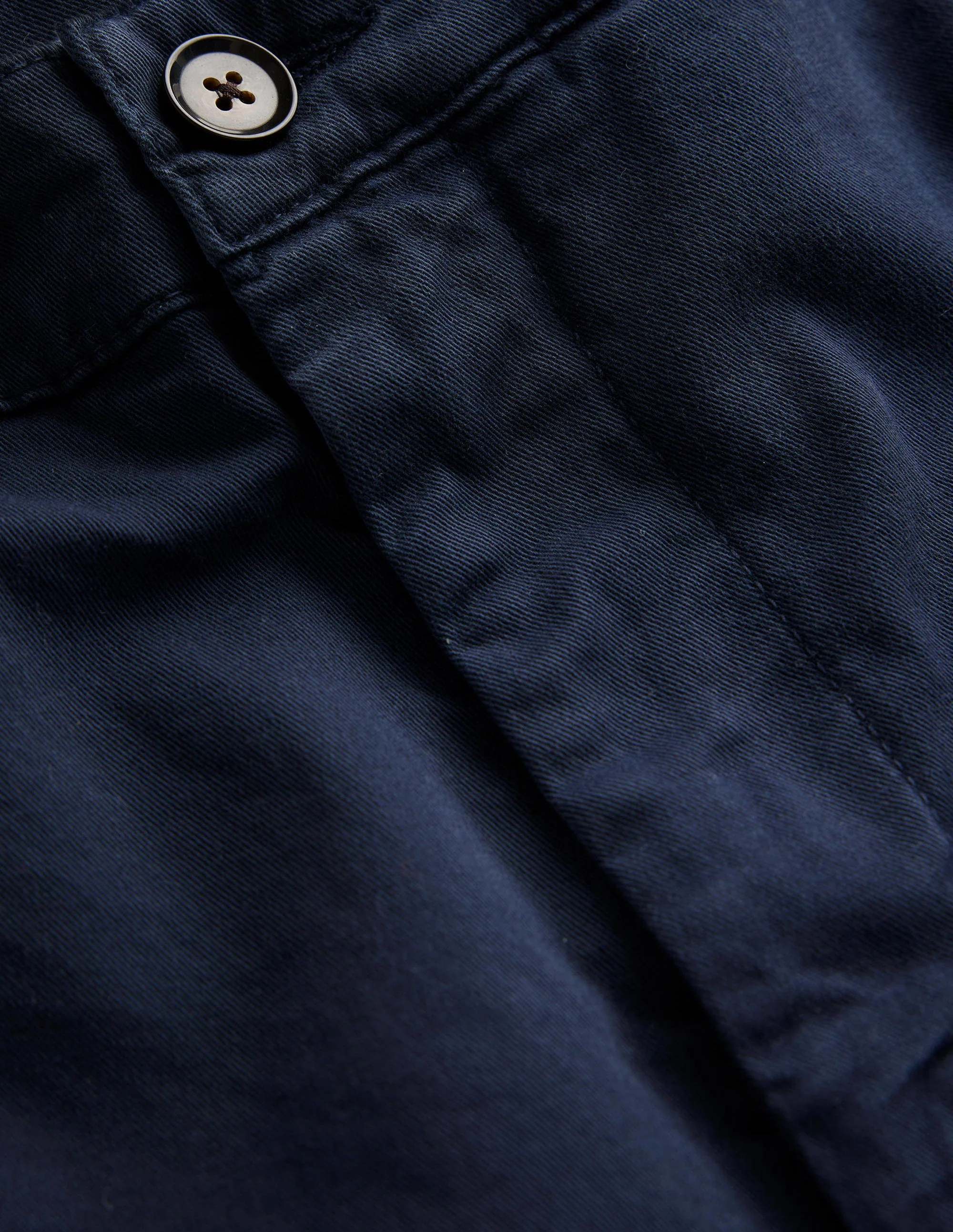 Laundered Chino Shorts-Navy Blue - Image 6