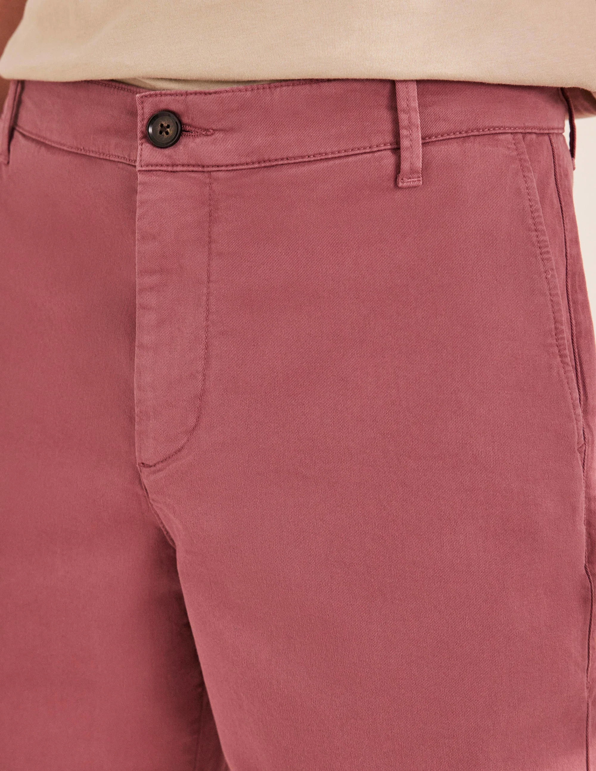 Laundered Chino Shorts-Renaissance Rose - Image 2