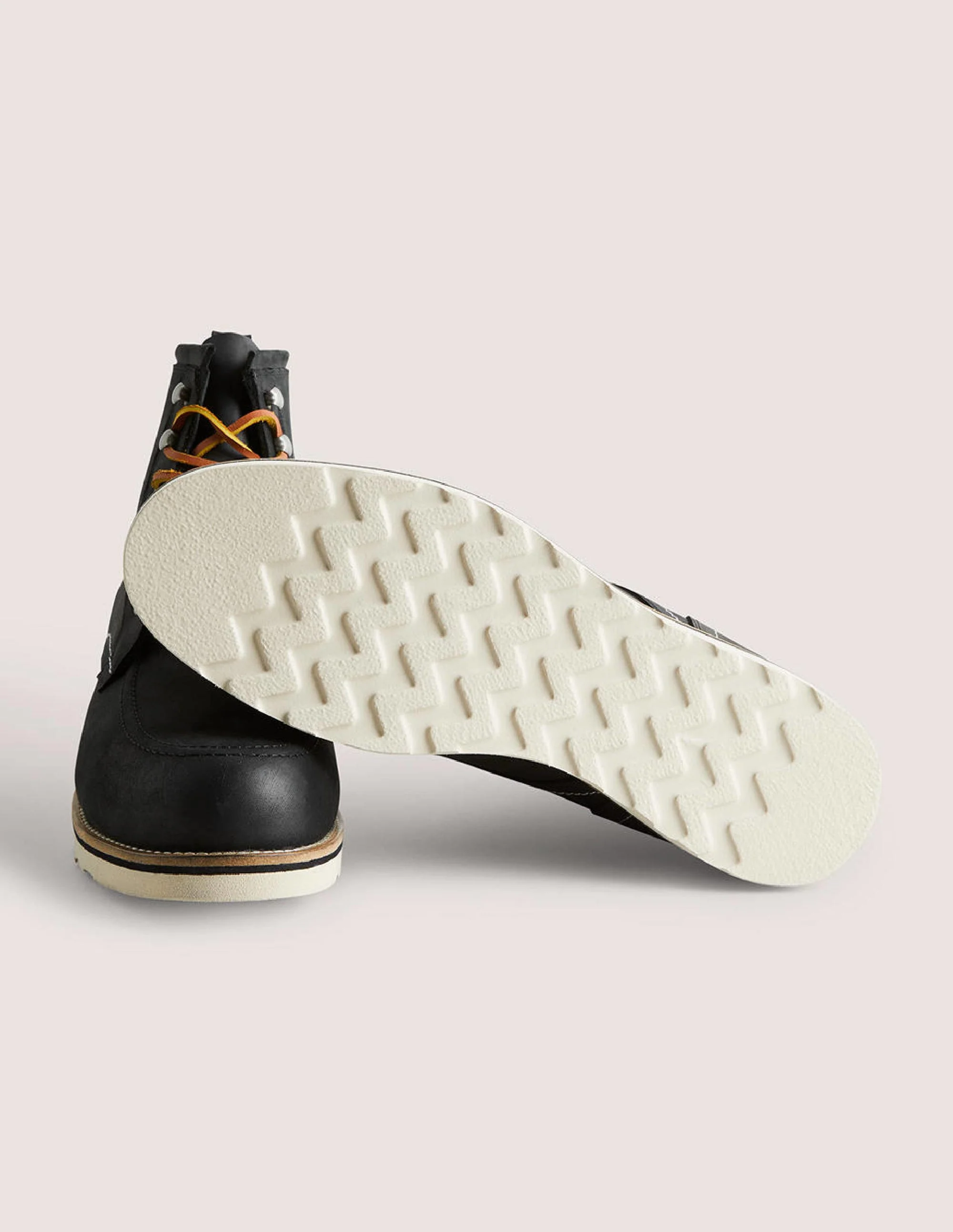 Leather Chukka Boots-Black - Image 4