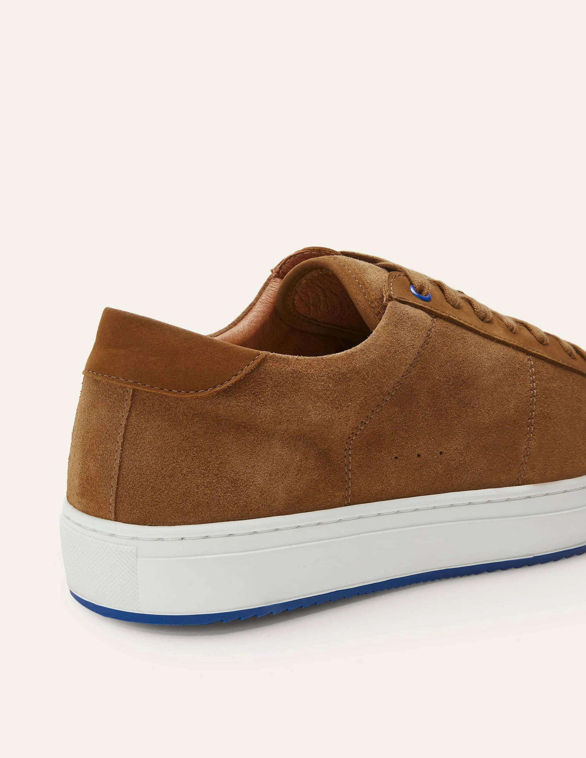 Leather Colourpop Sneakers-Brown - Image 3