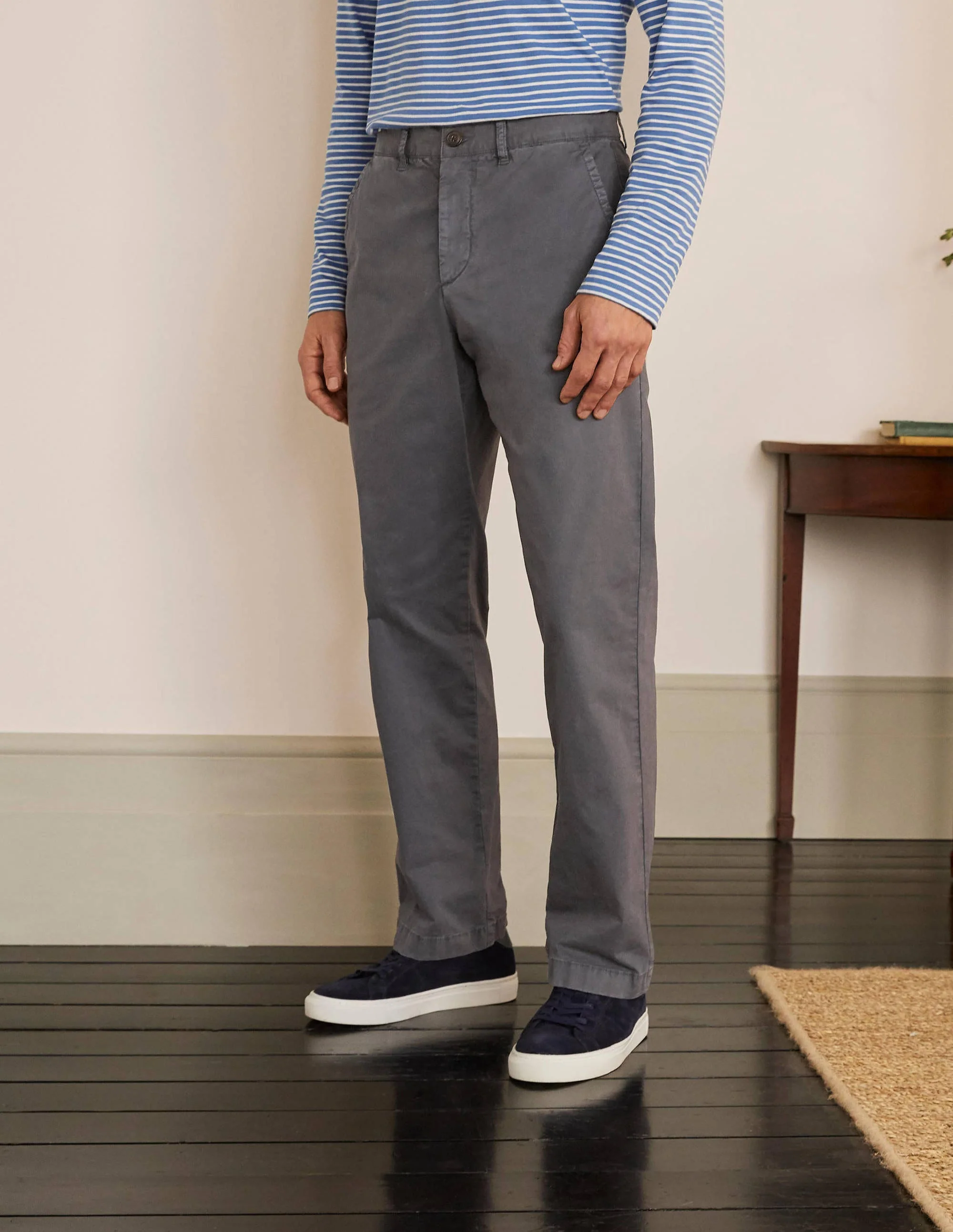 Lightweight Chinos-London Grey - Image 2