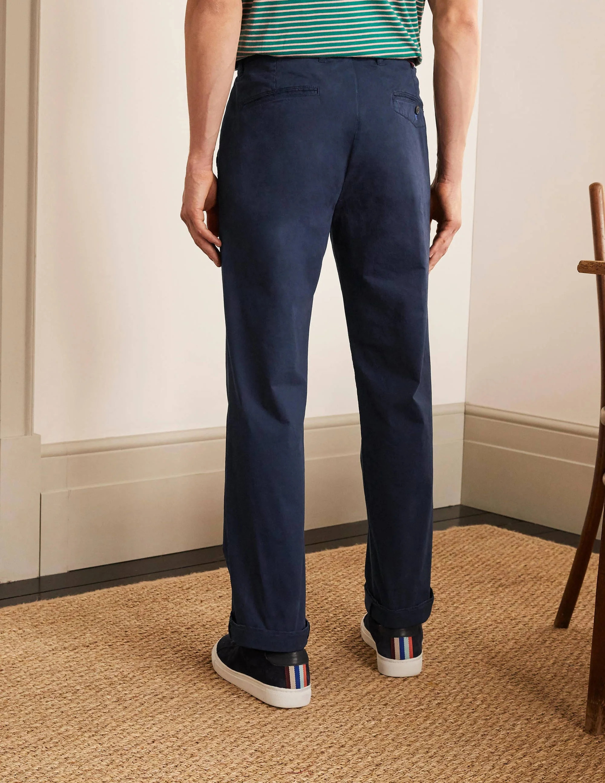 Lightweight Chinos-Navy - Image 3