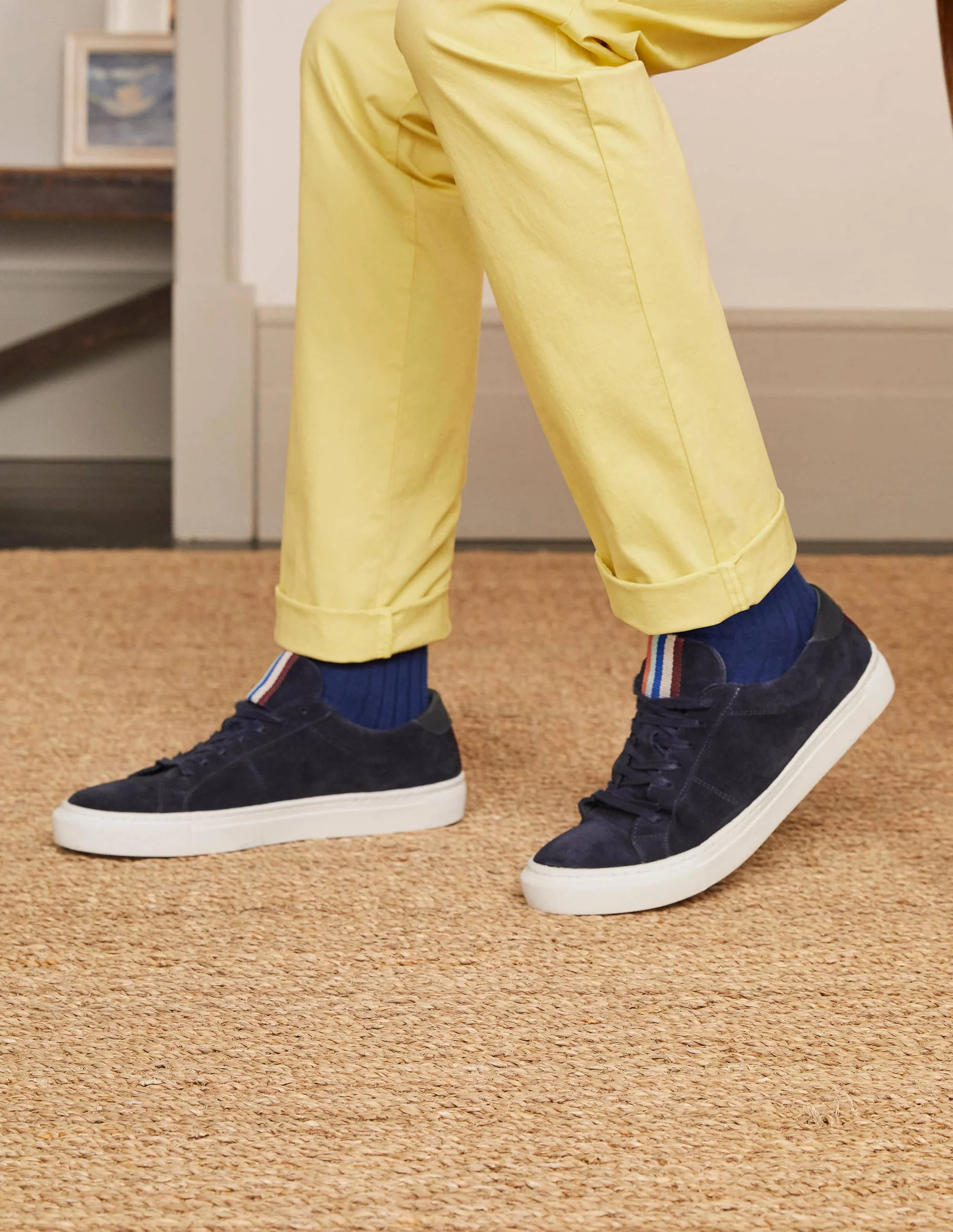 Lightweight Slim Chinos-Sunbleach Yellow - Image 4
