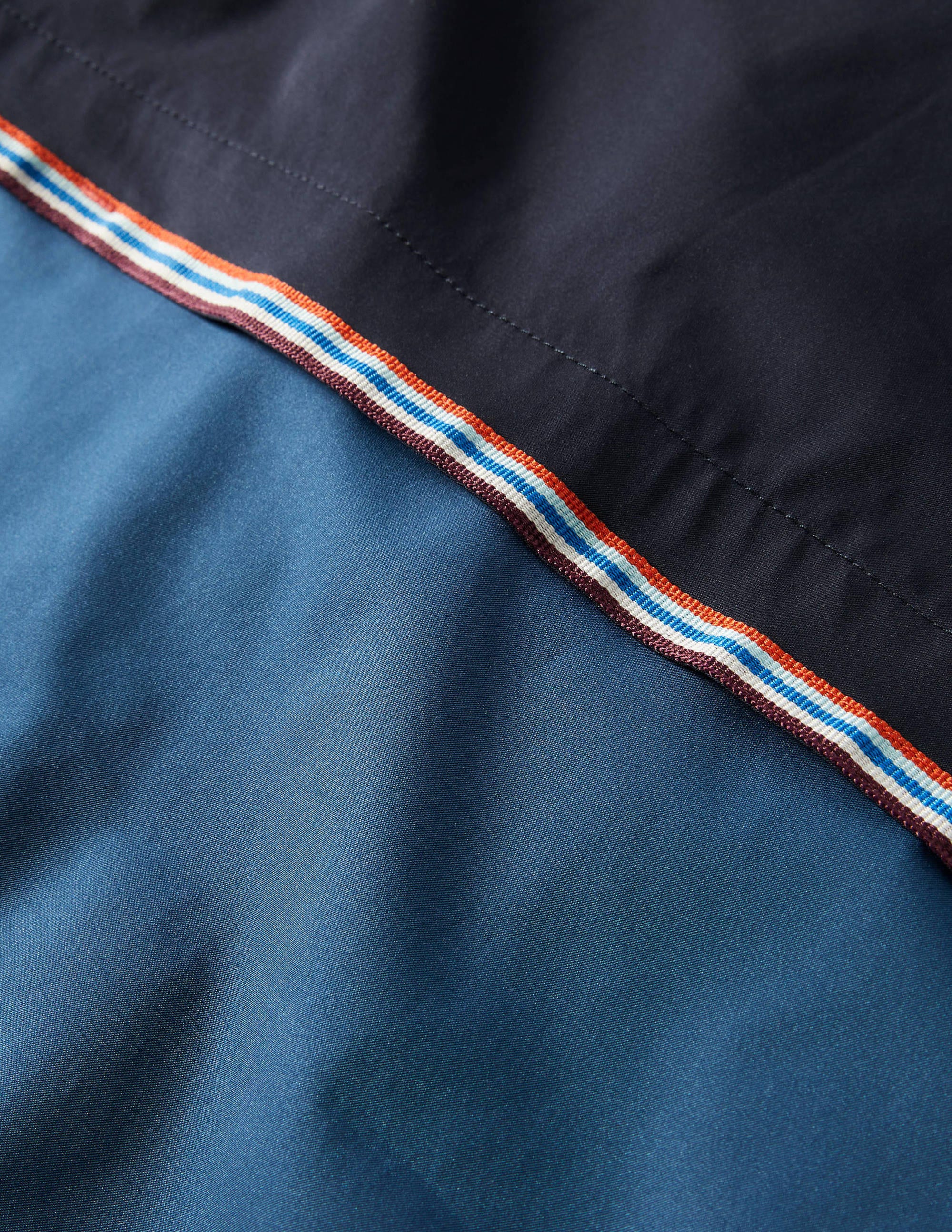 Lightweight Waterproof Jacket-Navy/Ensign Blue Colourblock - Image 5