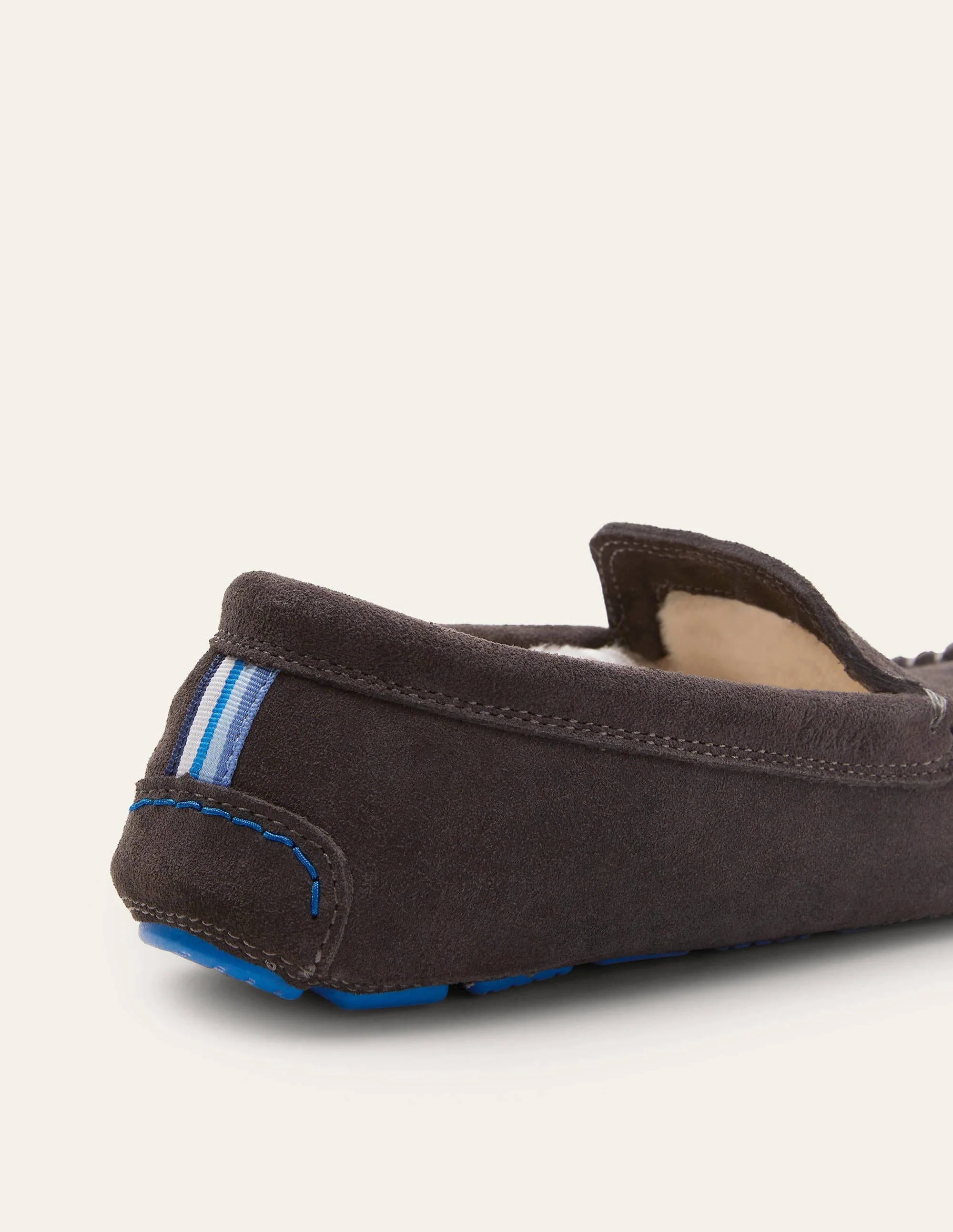 Moccasin Slippers-London Grey - Image 3