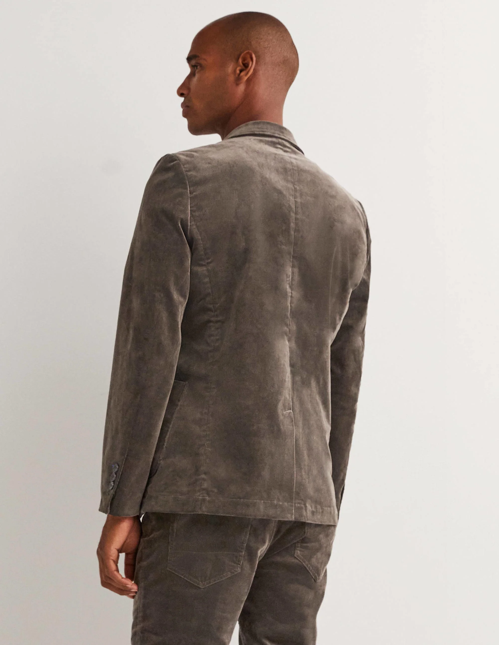 New Everyday Blazer - Cord-Aluminium Grey - Image 3