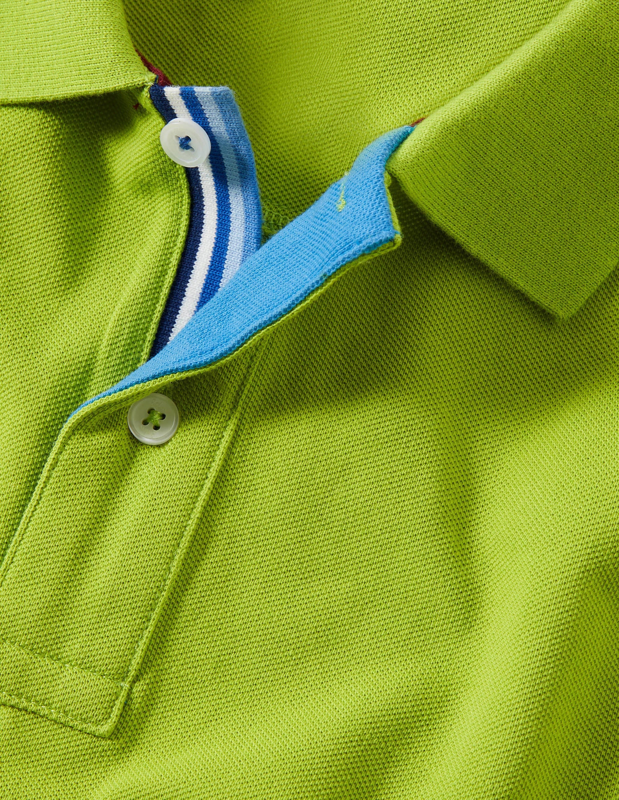 Piqué Polo Shirt-Kiwi Green - Image 6