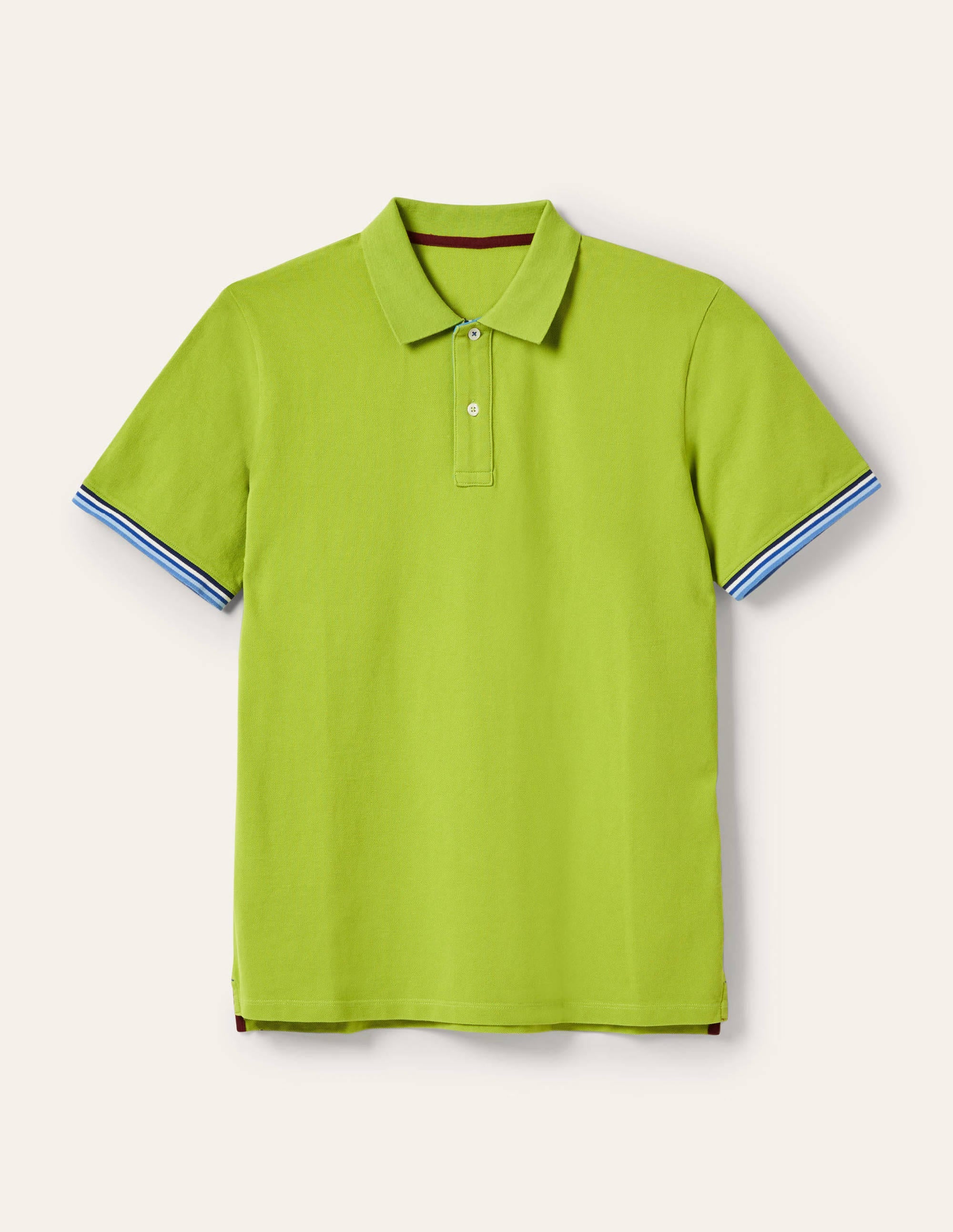 Piqué Polo Shirt-Kiwi Green - Image 7