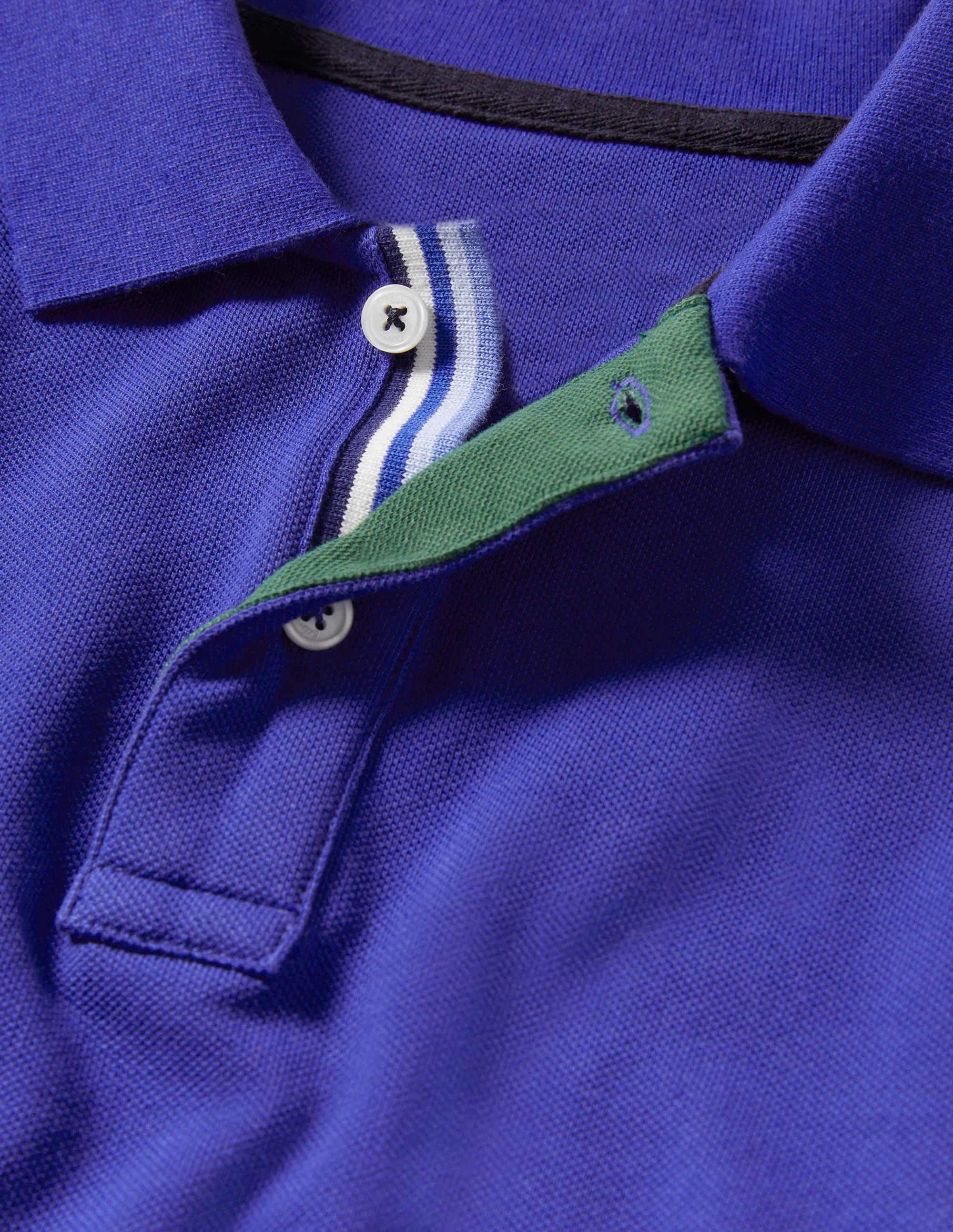 Piqué Polo Shirt-Regal Blue - Image 9
