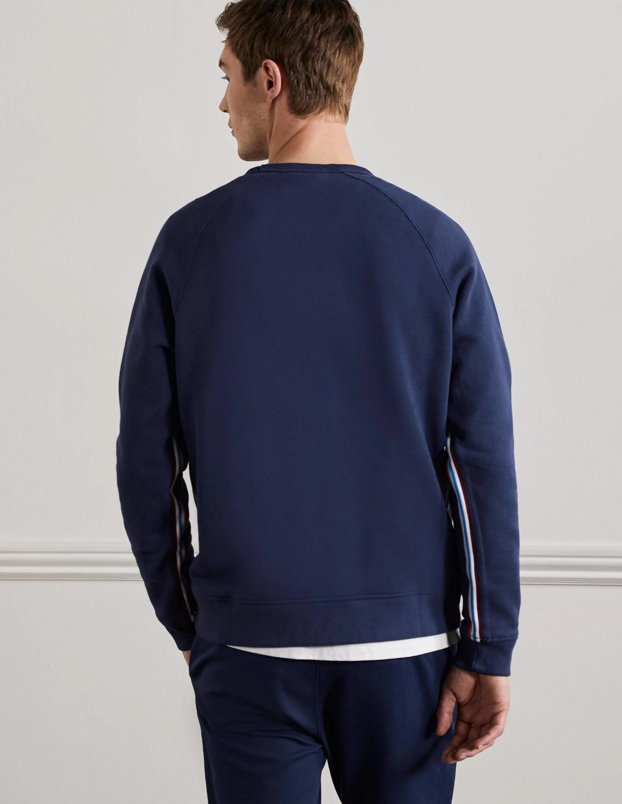 Raglan Sweatshirt-Navy - Image 3