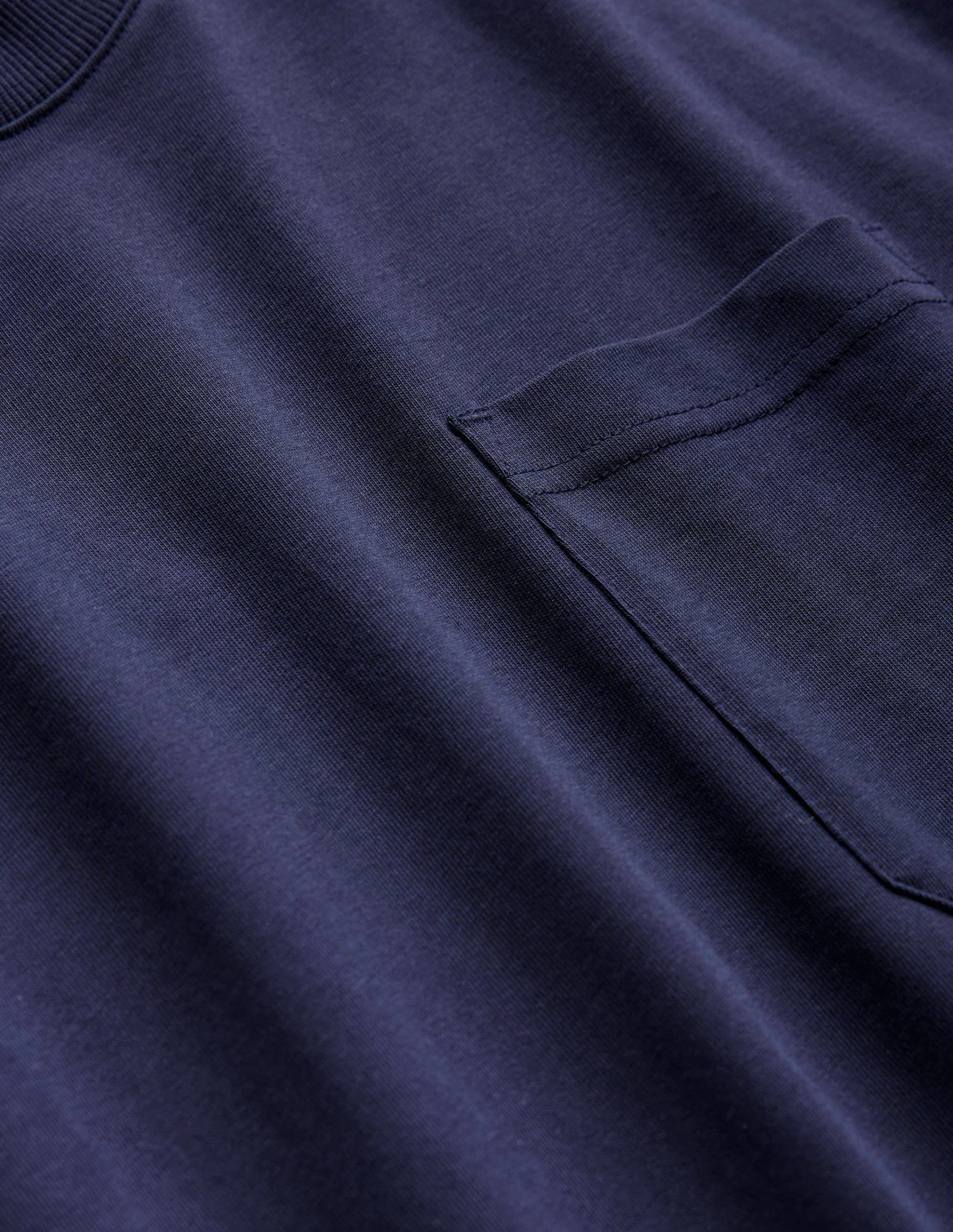 Relaxed Short Sleeve T-shirt-Navy - Image 6