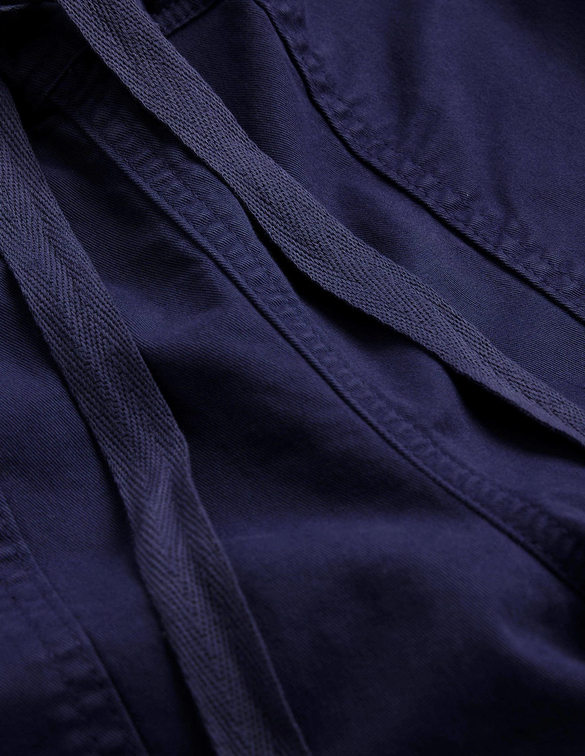 Relaxed Twill Shorts-Space Blue - Image 6