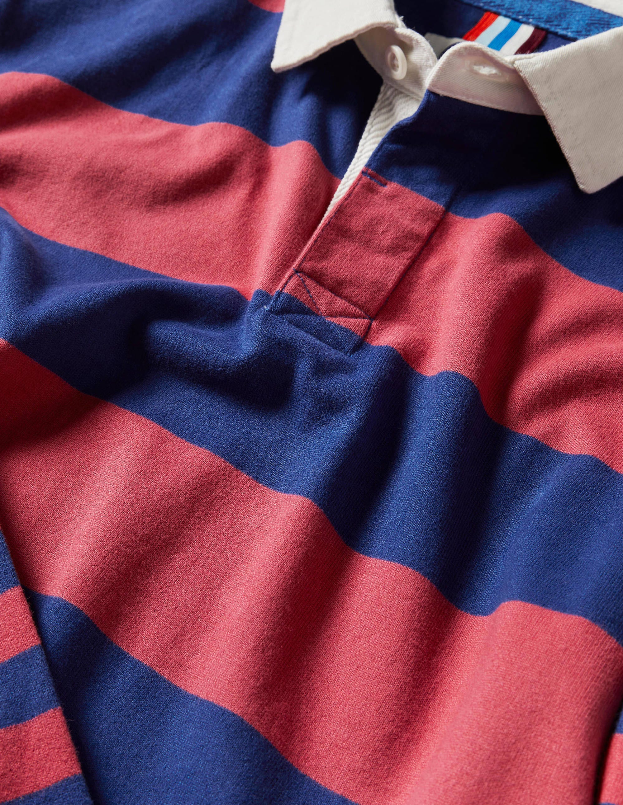Rugby Shirt-Dusky Rose/ Presidential Blue - Image 5