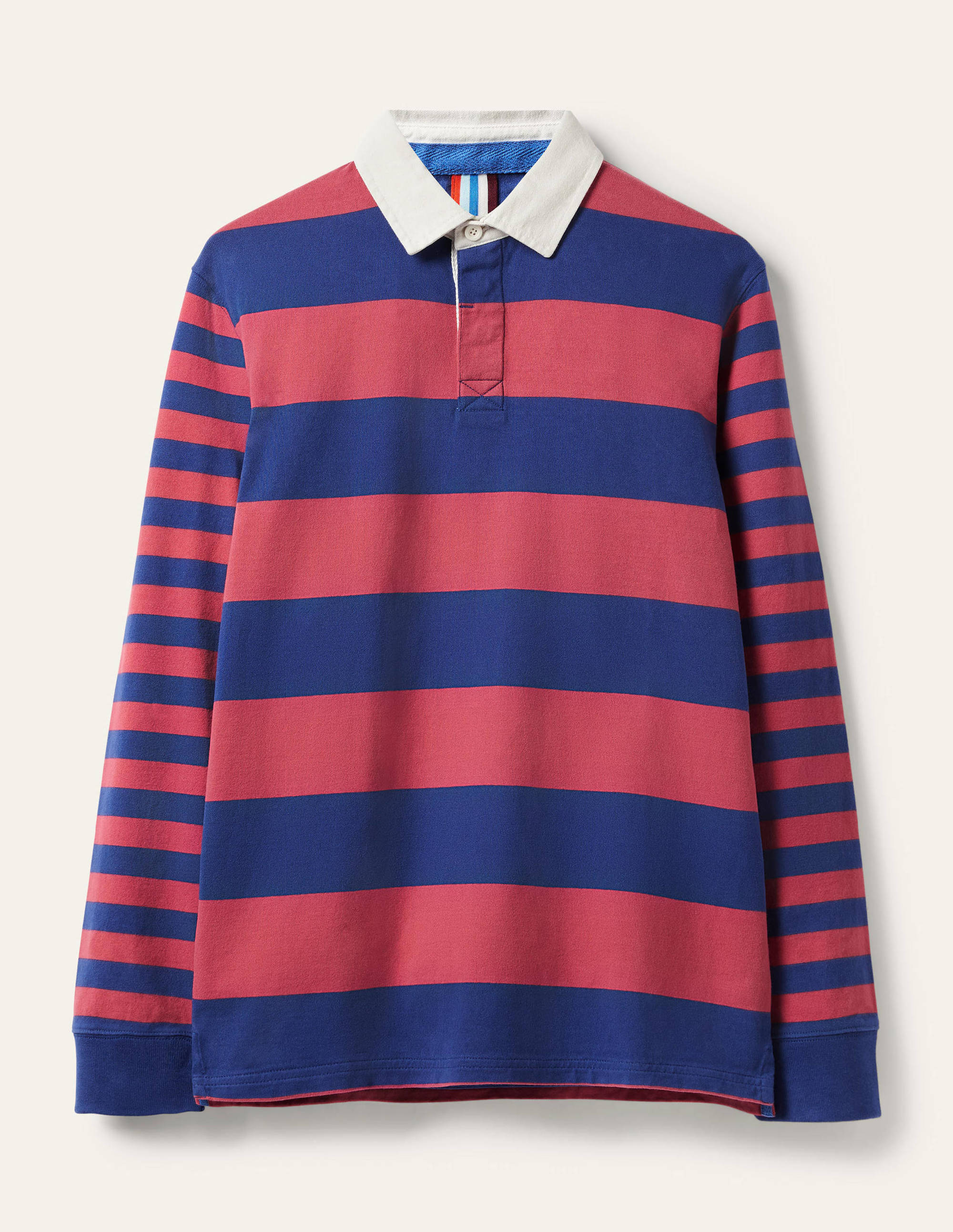 Rugby Shirt-Dusky Rose/ Presidential Blue - Image 6