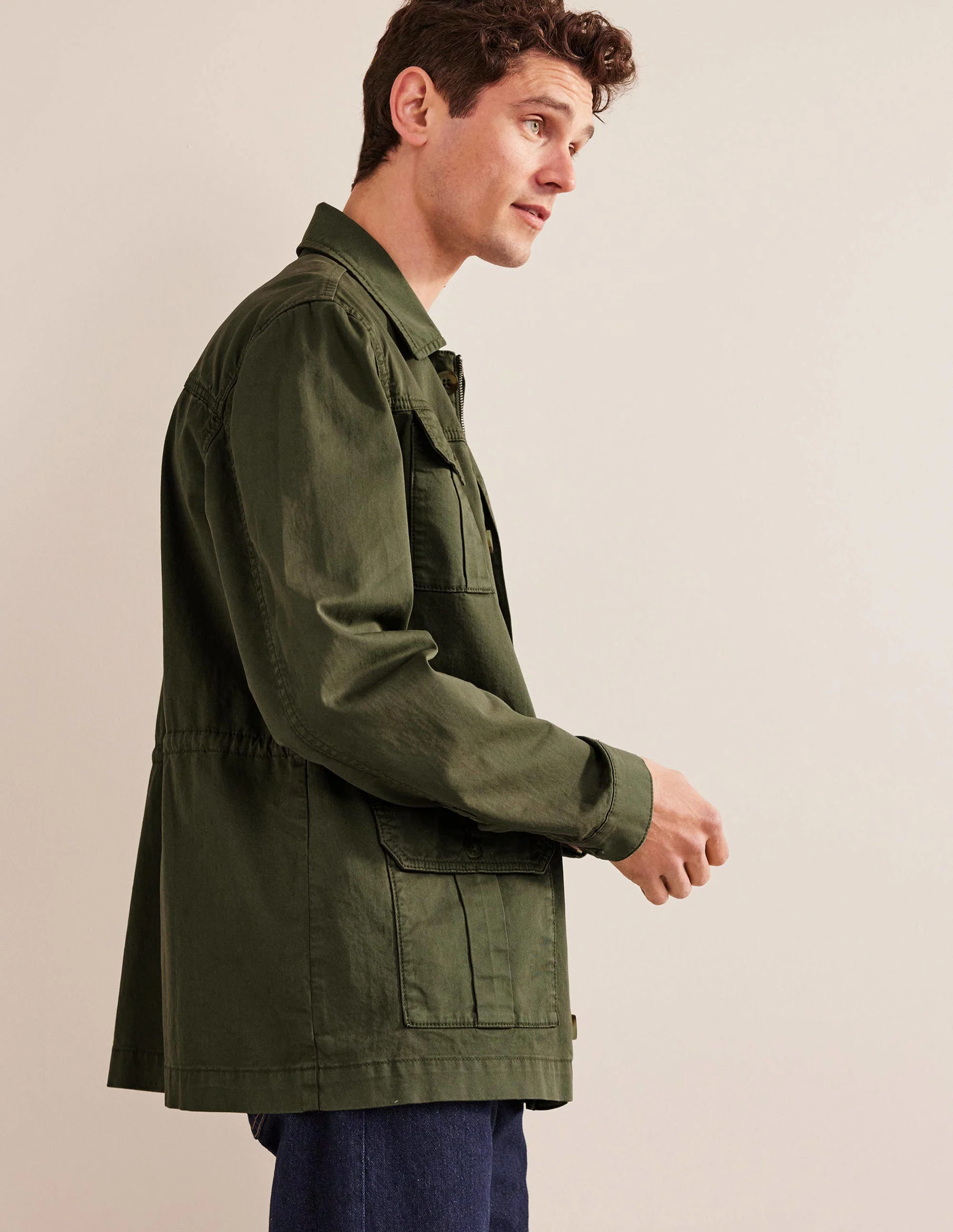 Safari Jacket-Alligator Green - Image 4