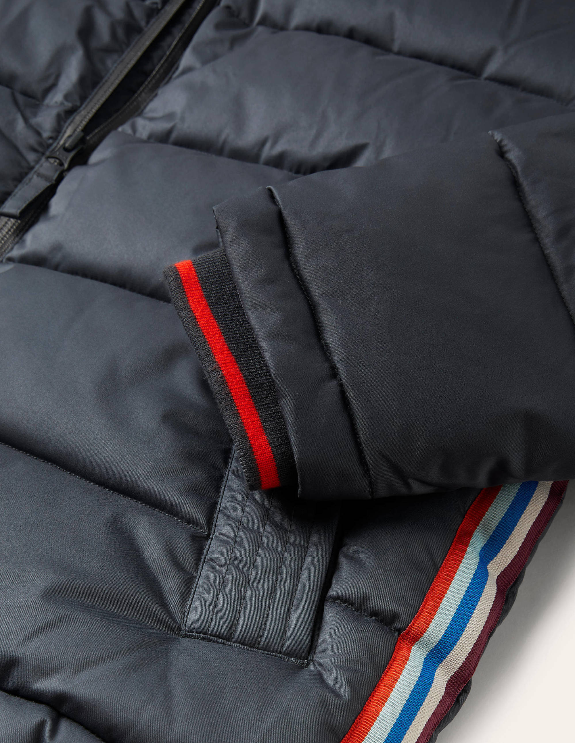 Short Puffer Jacket-London Grey - Image 6