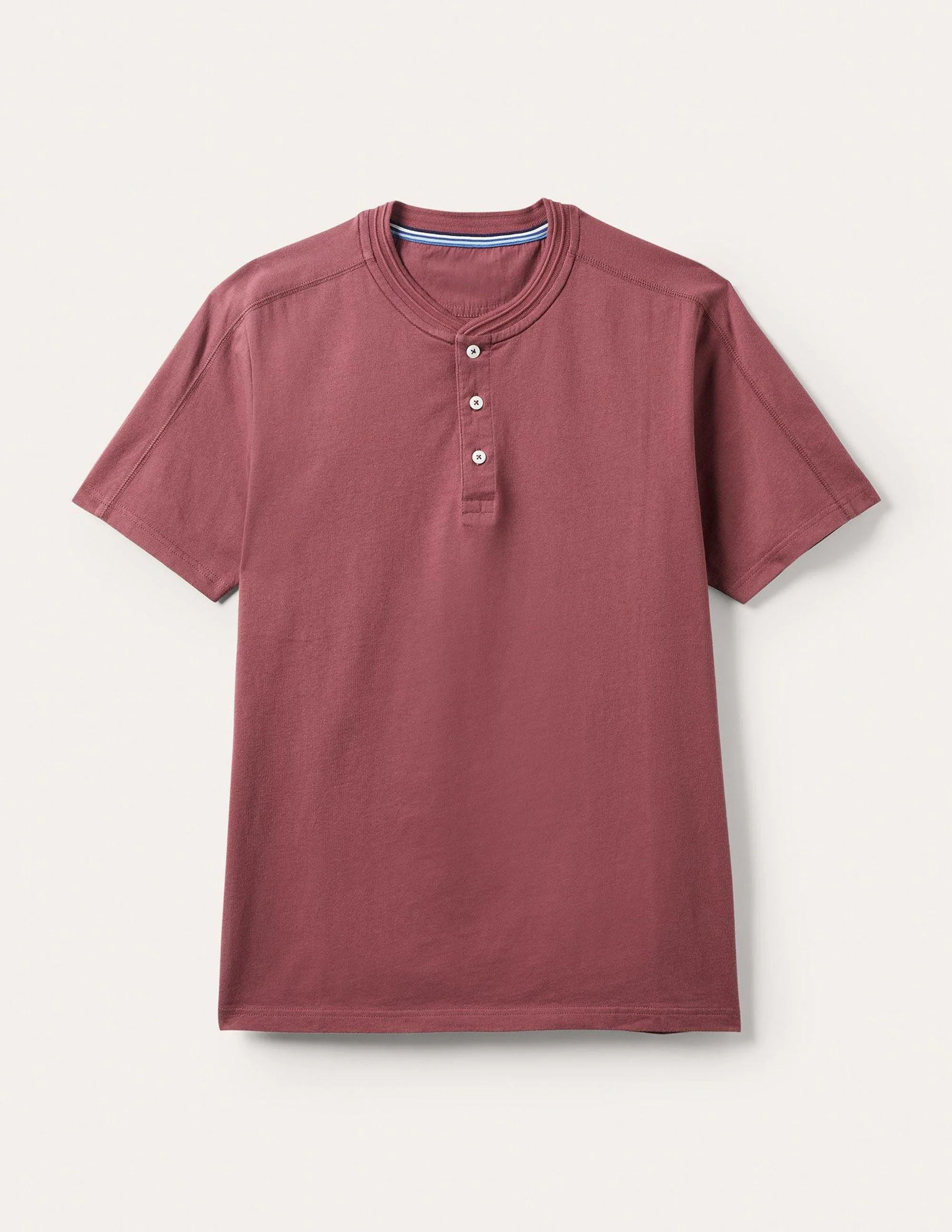 Short Sleeve Henley-Berry Smoothie - Image 12