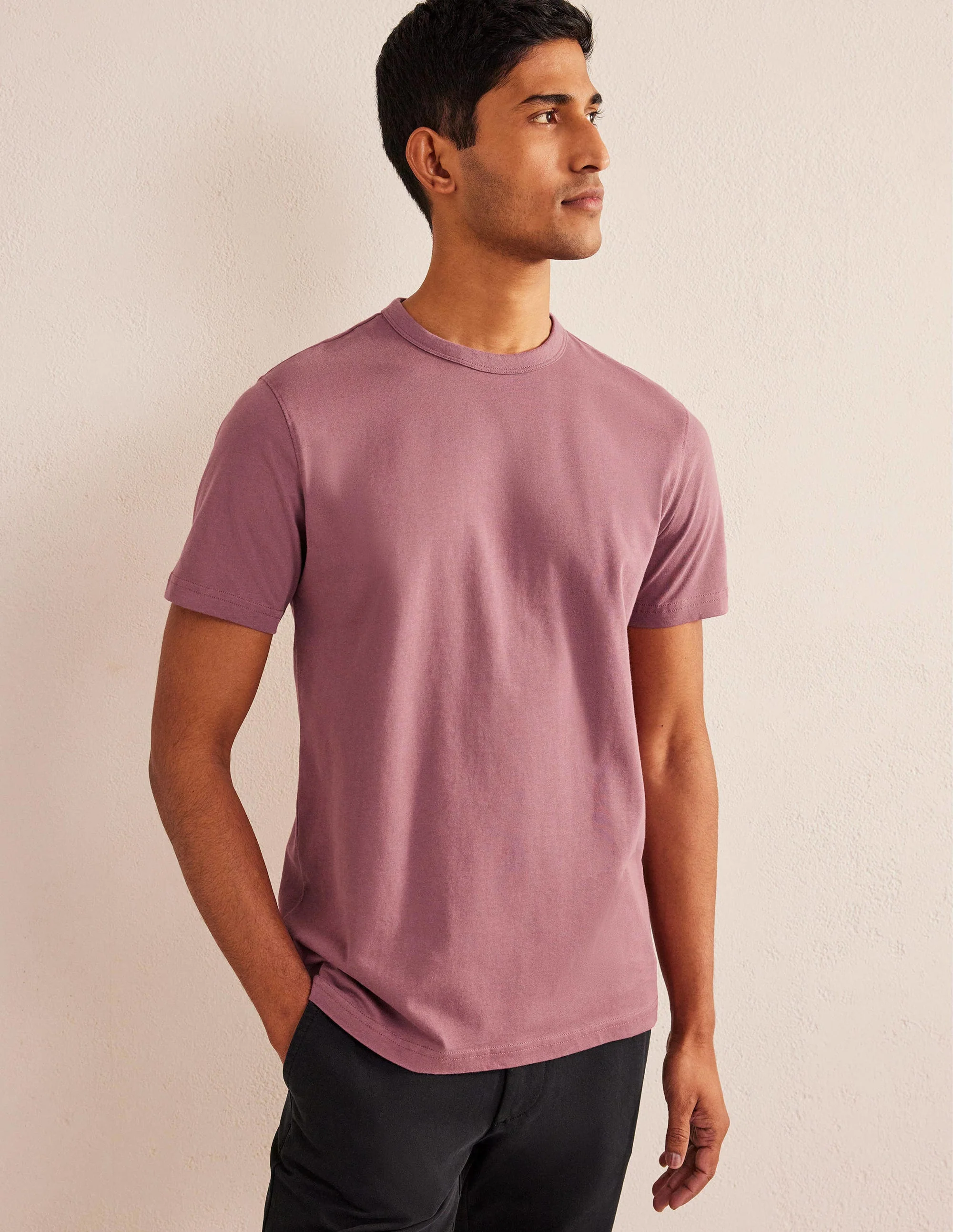 Slim Fit Classic T-Shirt-Renaissance Rose - Image 4