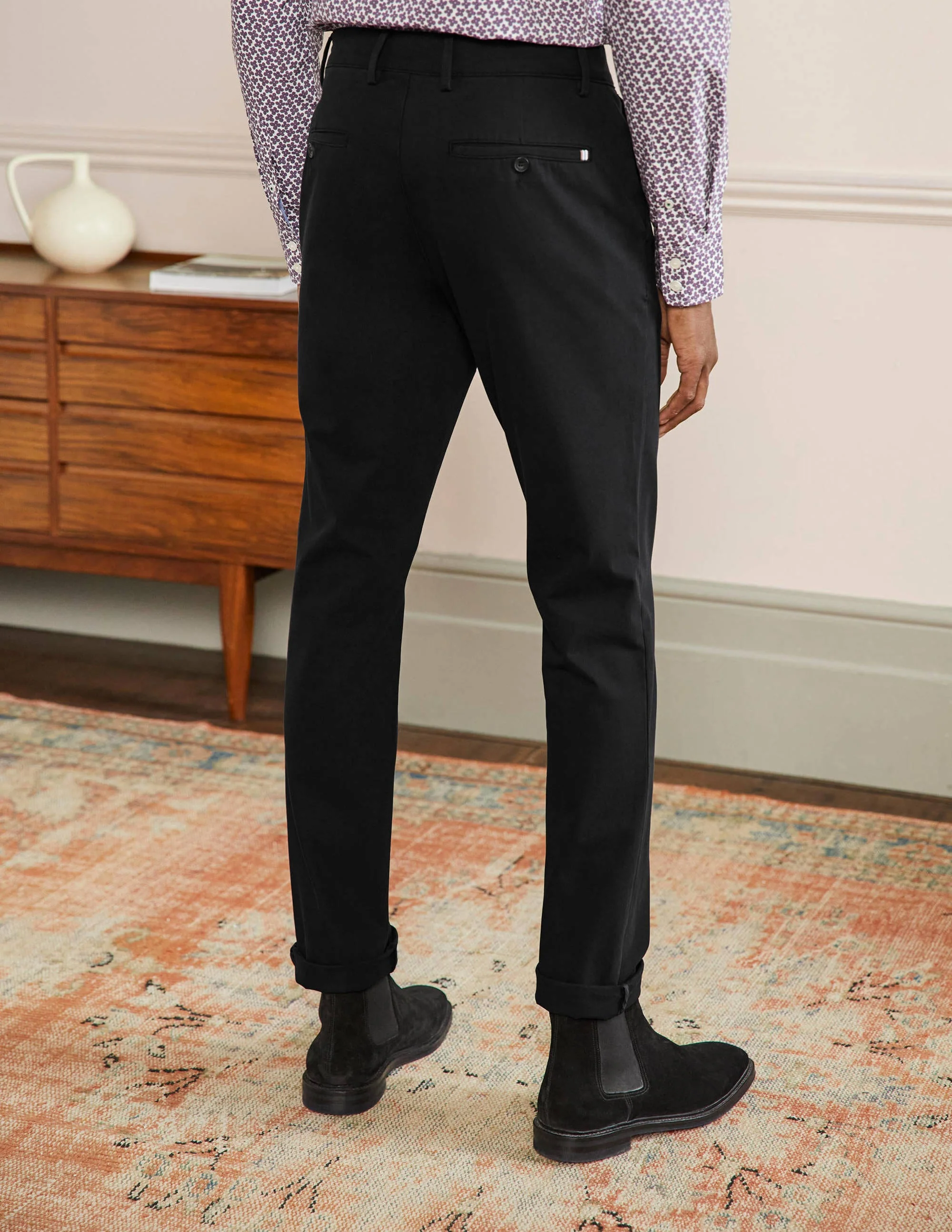 Slim Leg Chinos-Black - Image 3