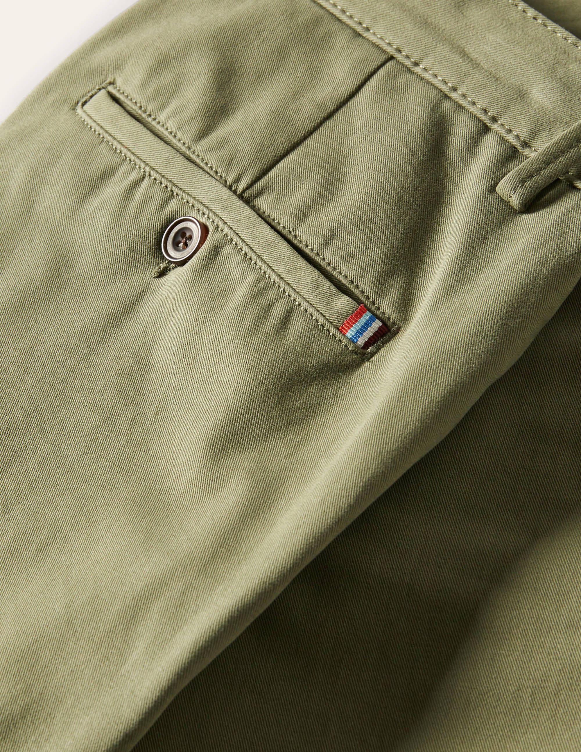 Slim Leg Chinos-Khaki - Image 5