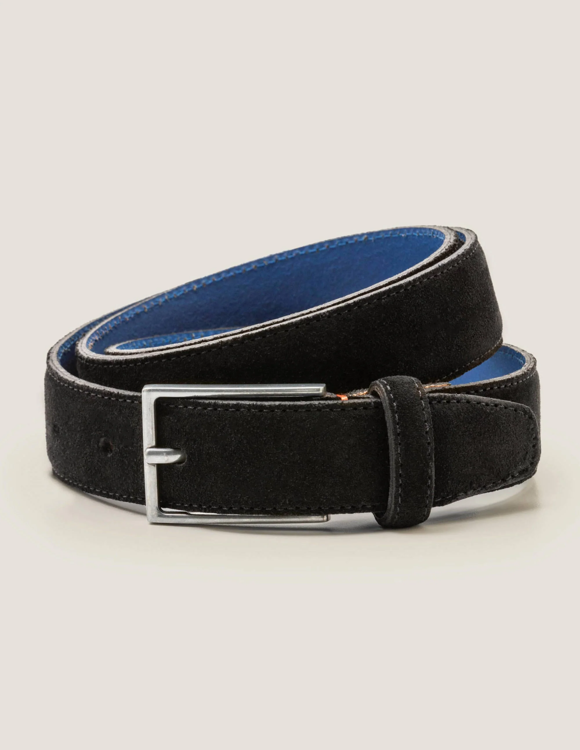Smart Suede Belt-Black