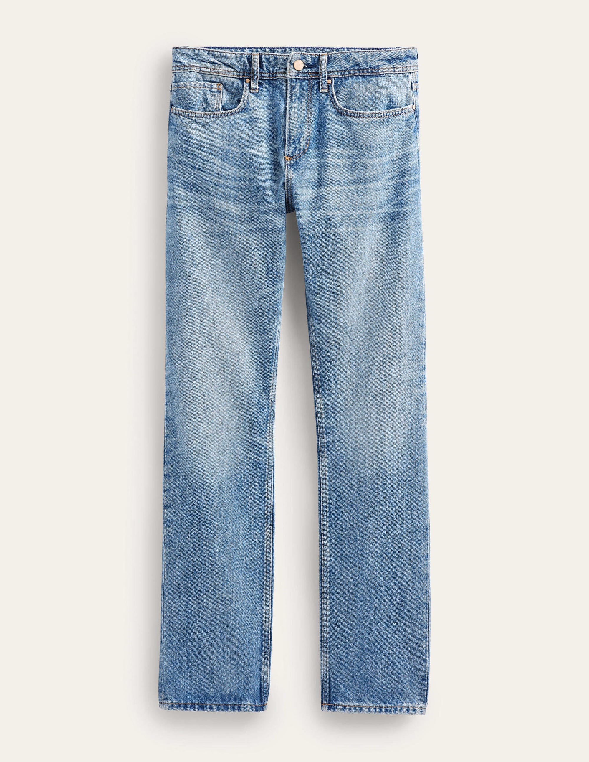 Straight Fit Jean-Vintage Wash - Image 5