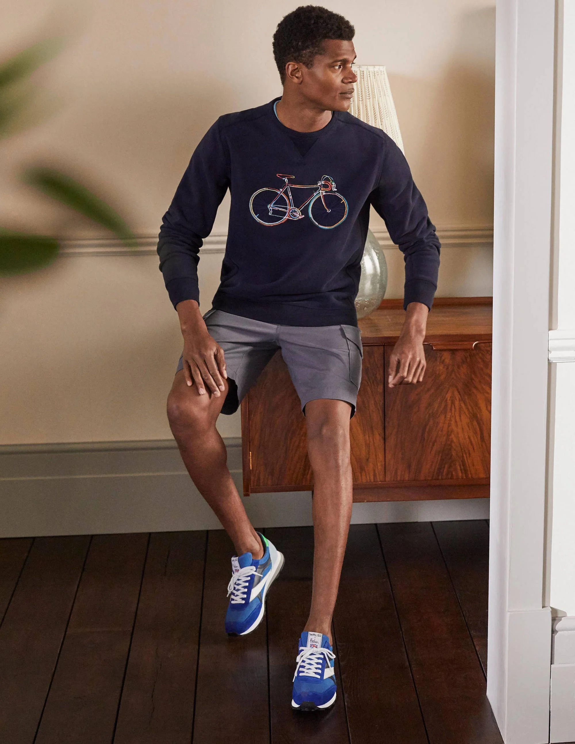 Supersoft Sweatshirt-Bike Embroidery - Image 4