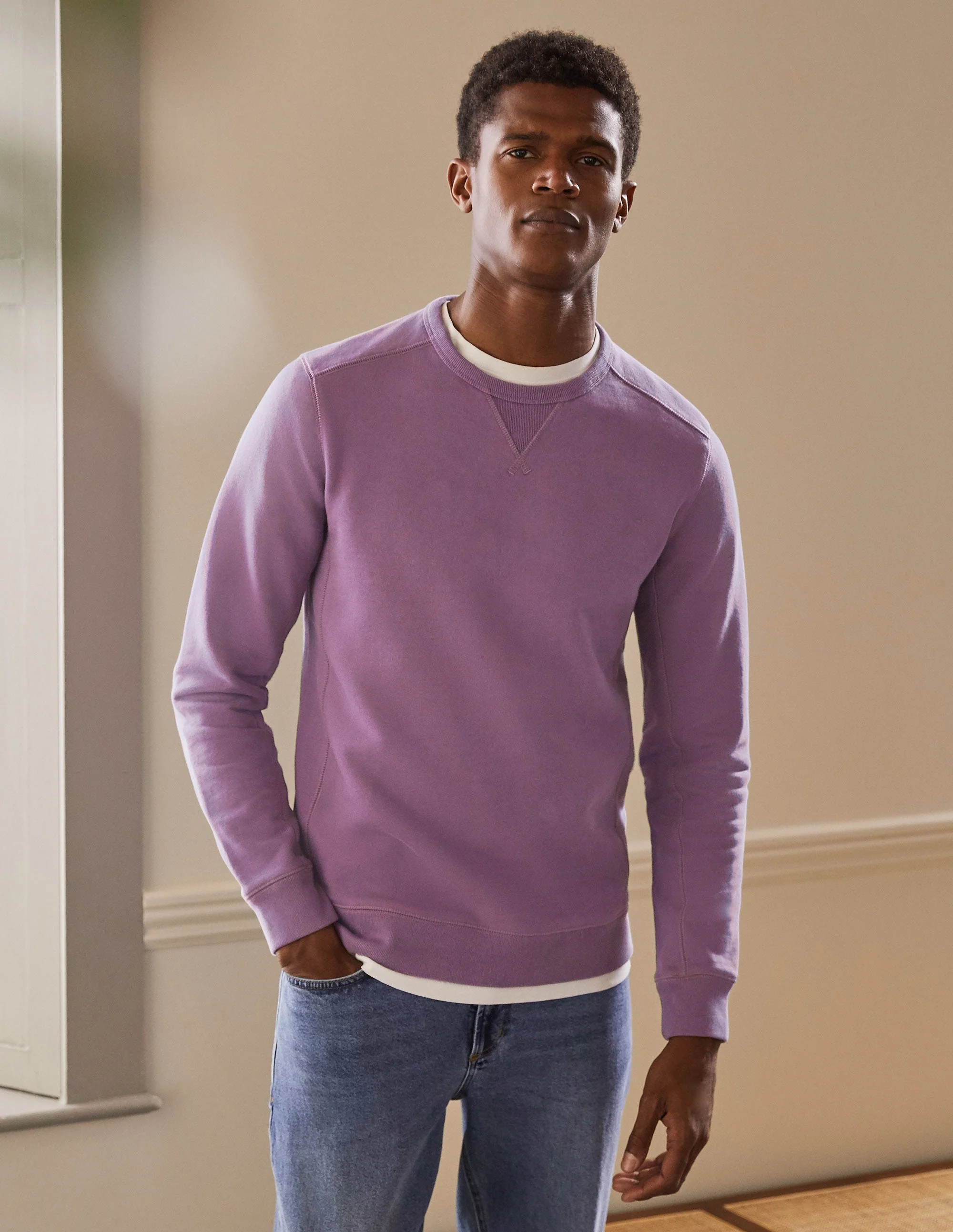 Supersoft Sweatshirt-Grape Jam