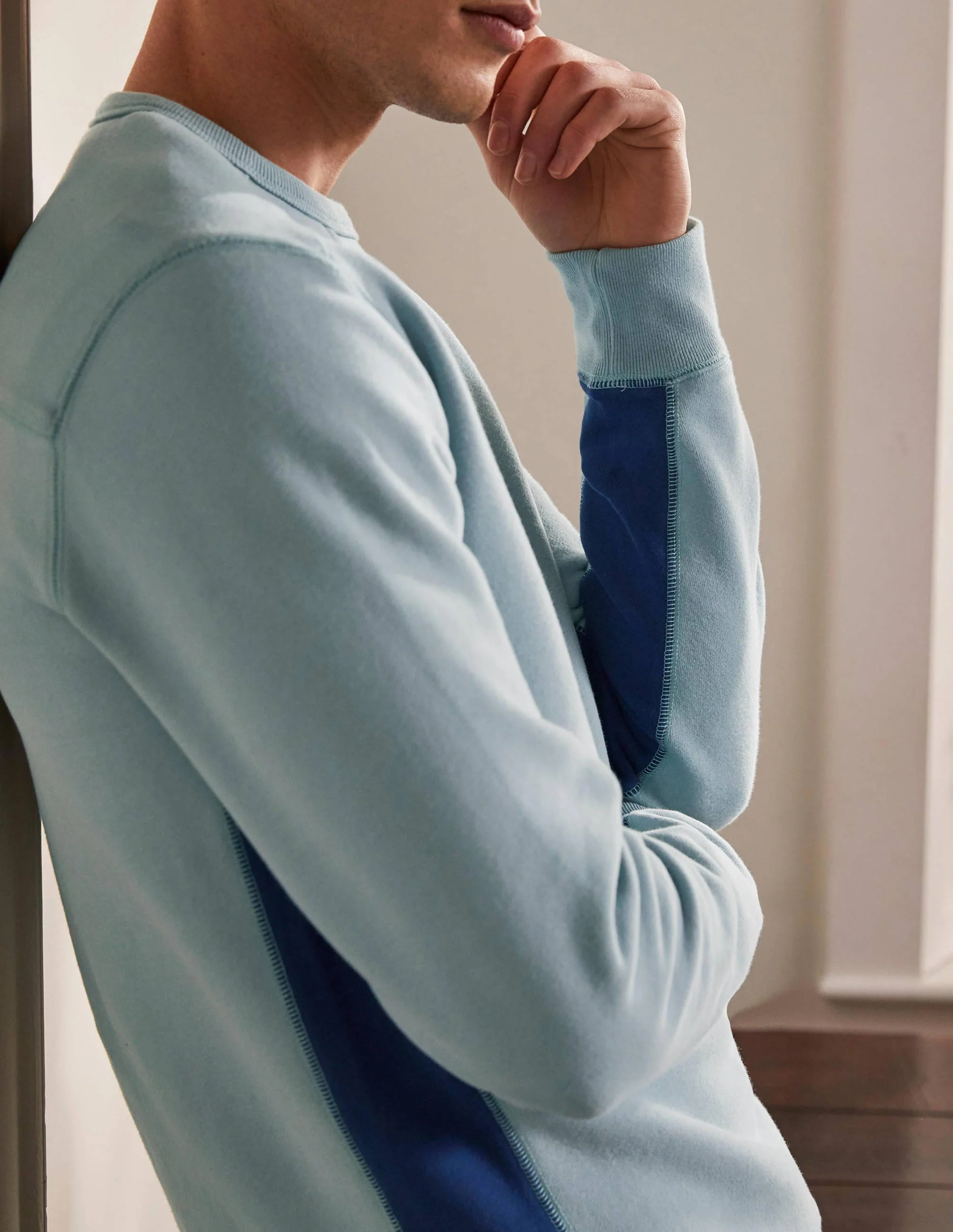 Supersoft Sweatshirt-Misty Blue - Image 4