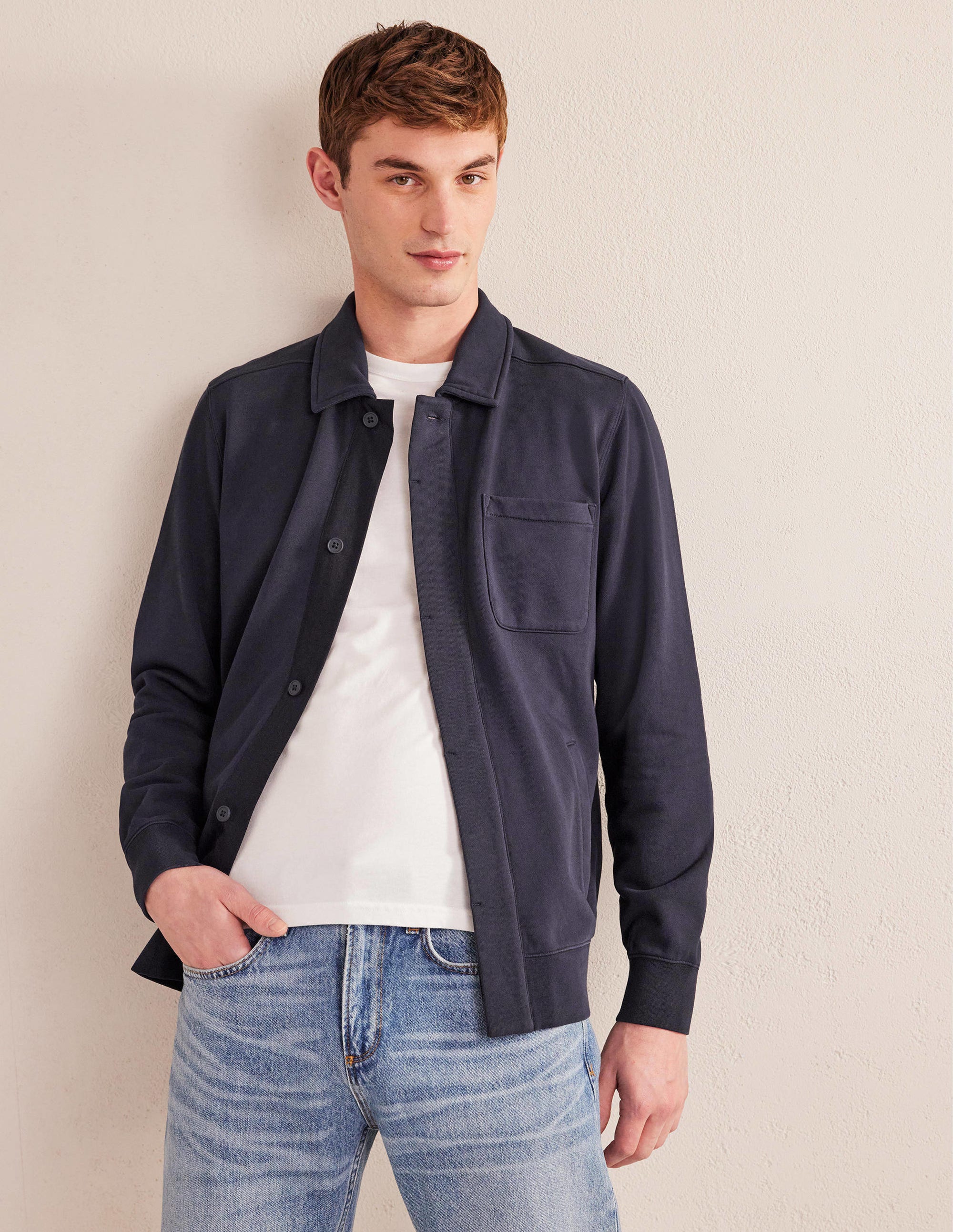 Sweat Harrington-Navy - Image 4