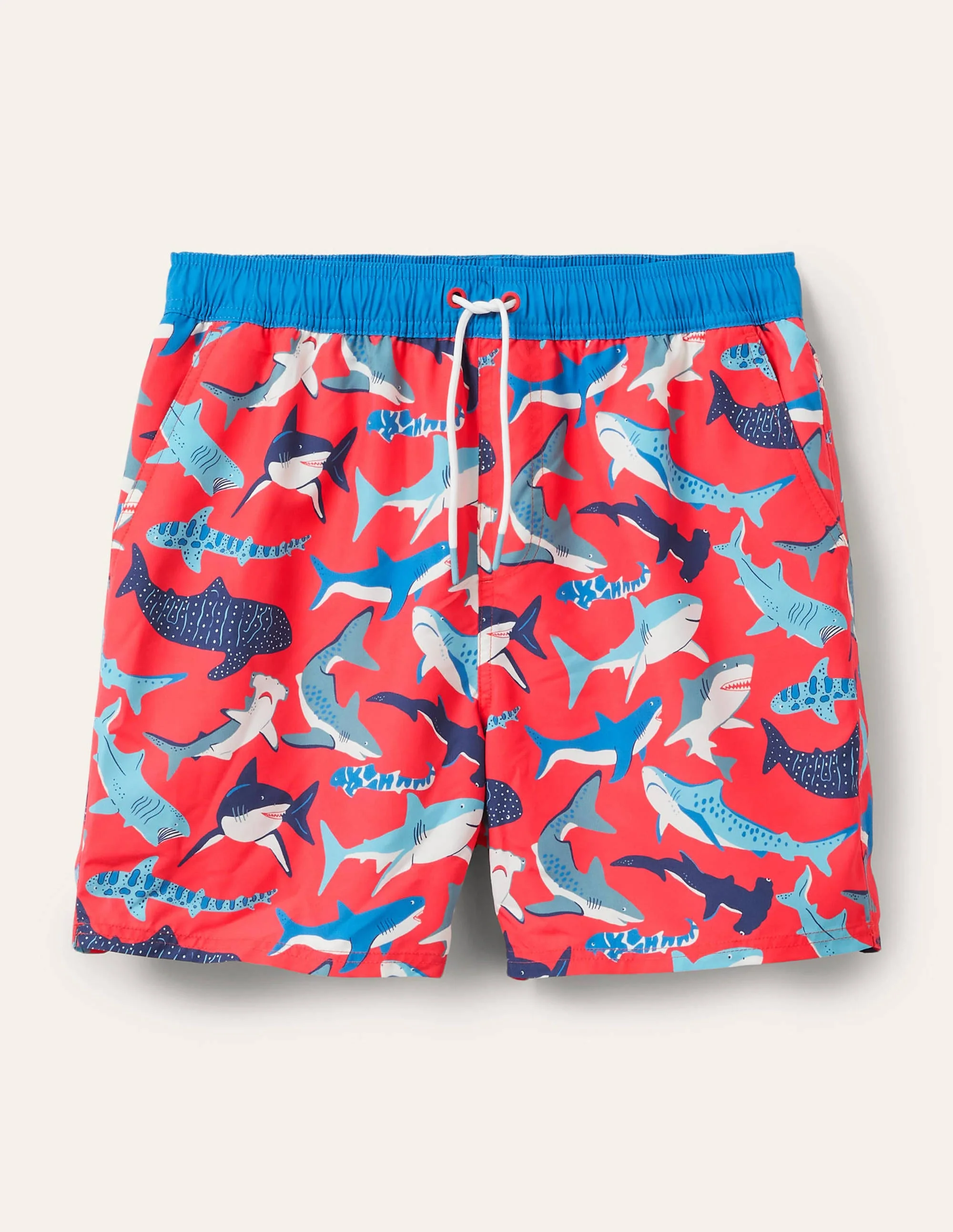Swimshorts-Dusky Red Sharks - Image 5