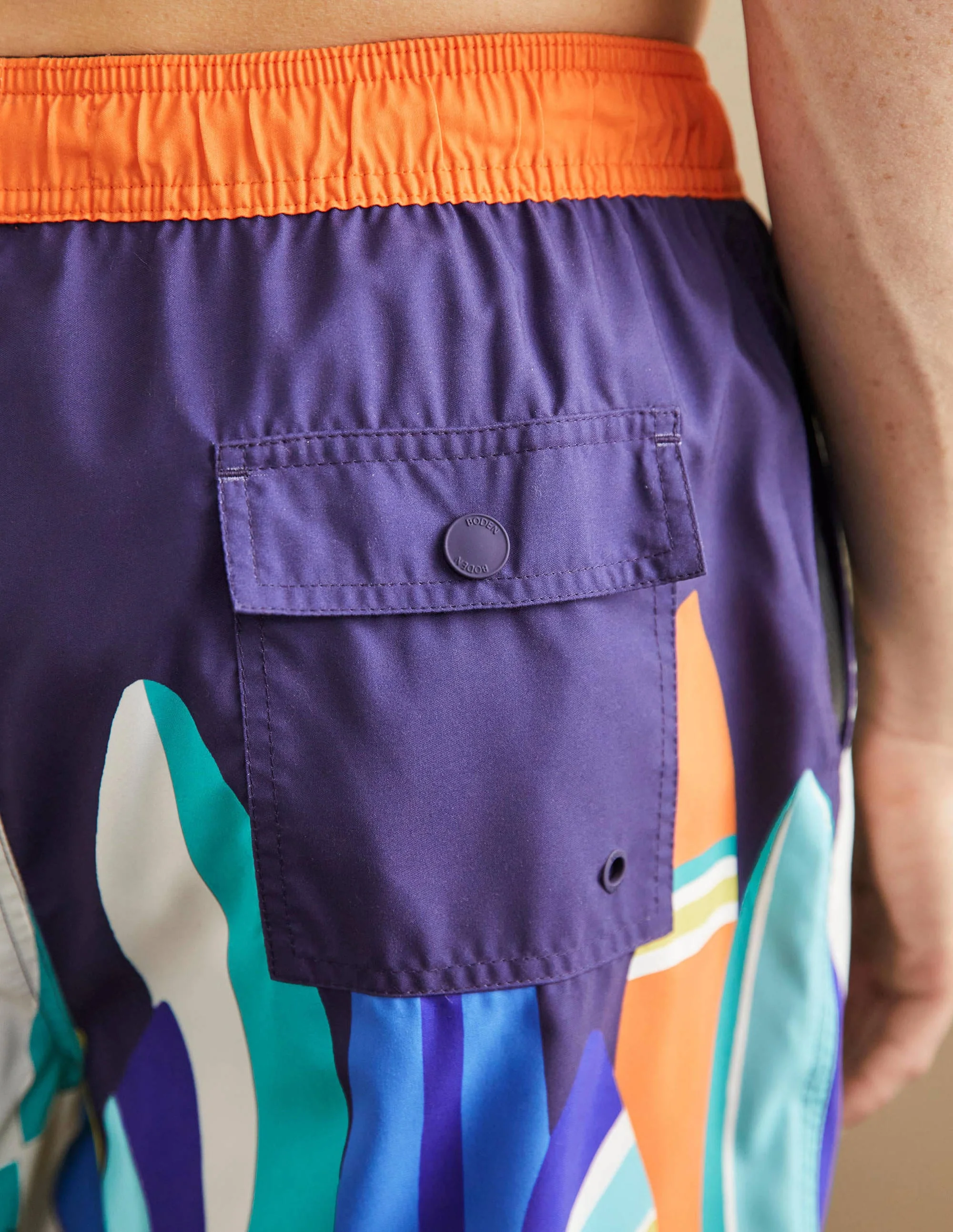 Swimshorts-Navy Blue, Surfboards - Image 2