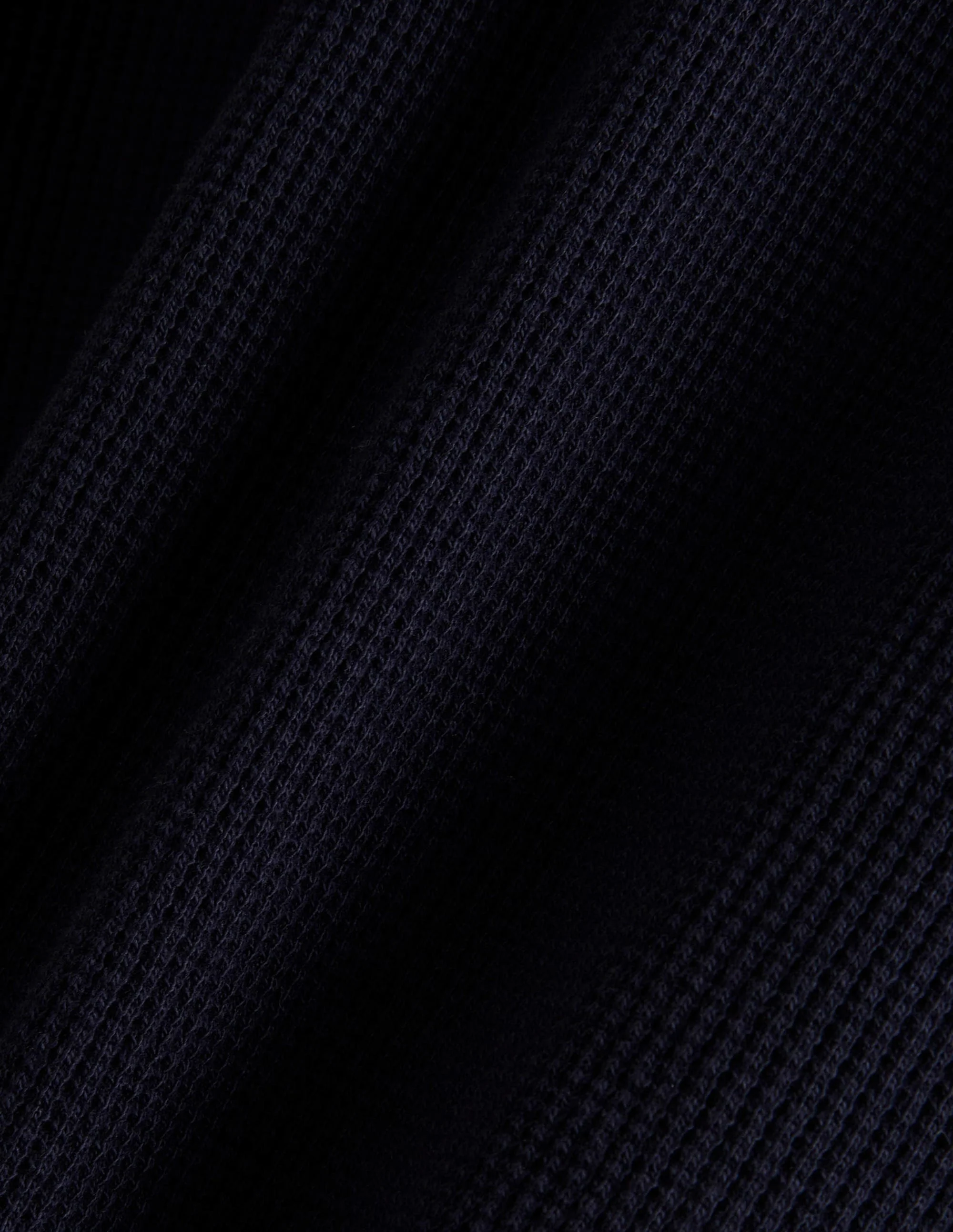Waffle Henley-Navy - Image 7
