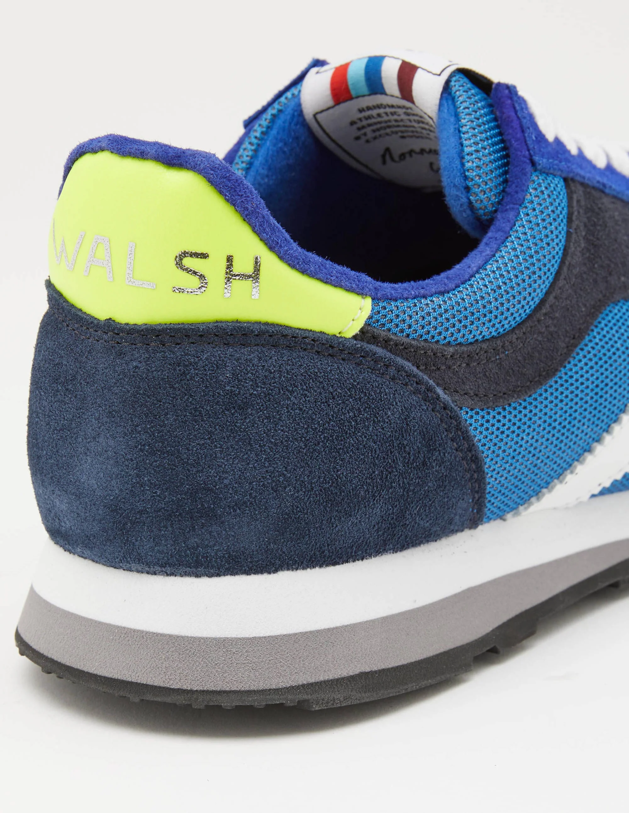 Walsh Tornado Sneakers-Bold Blue/ Yellow - Image 3