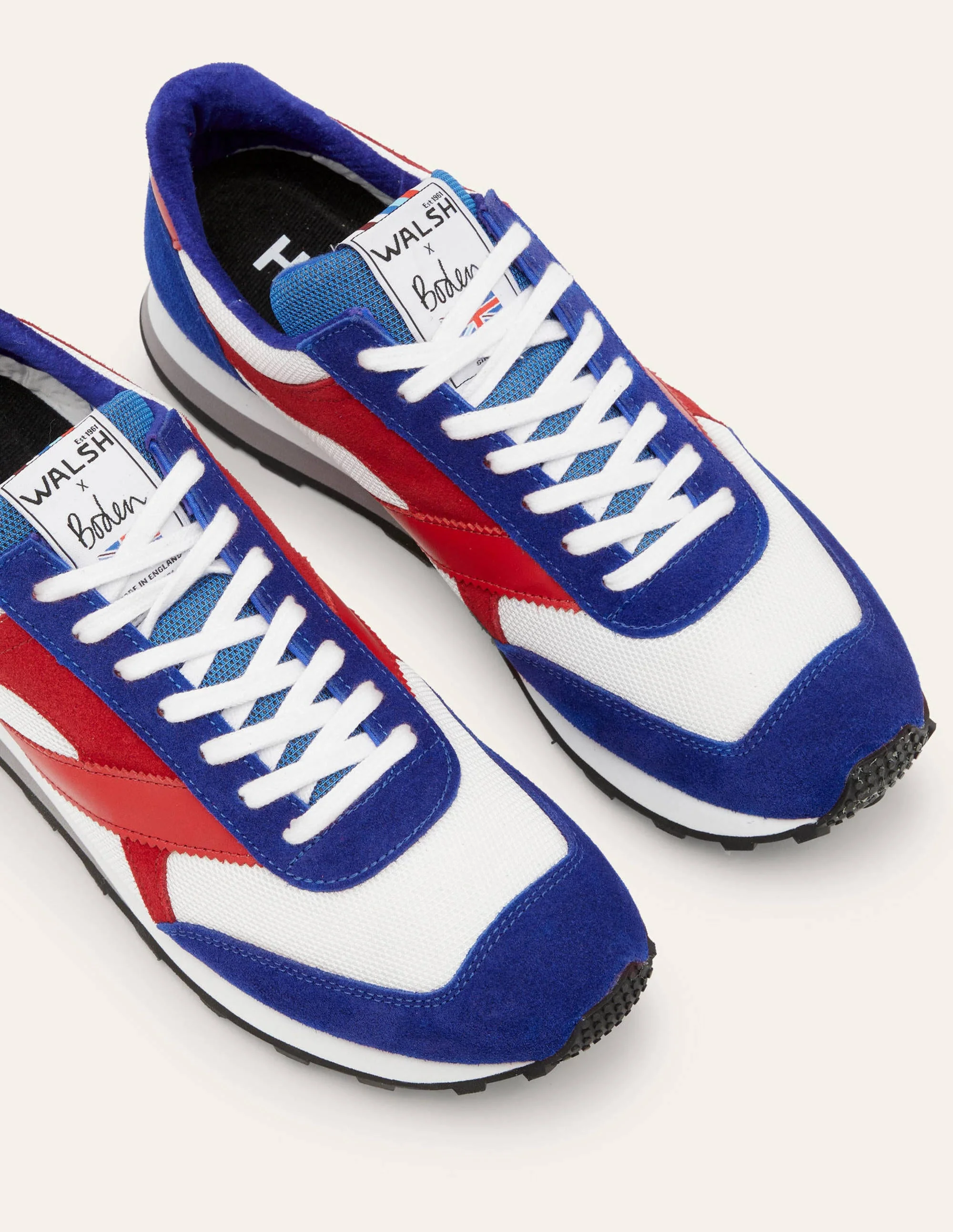 Walsh Tornado Sneakers-Red/White/Blue - Image 2