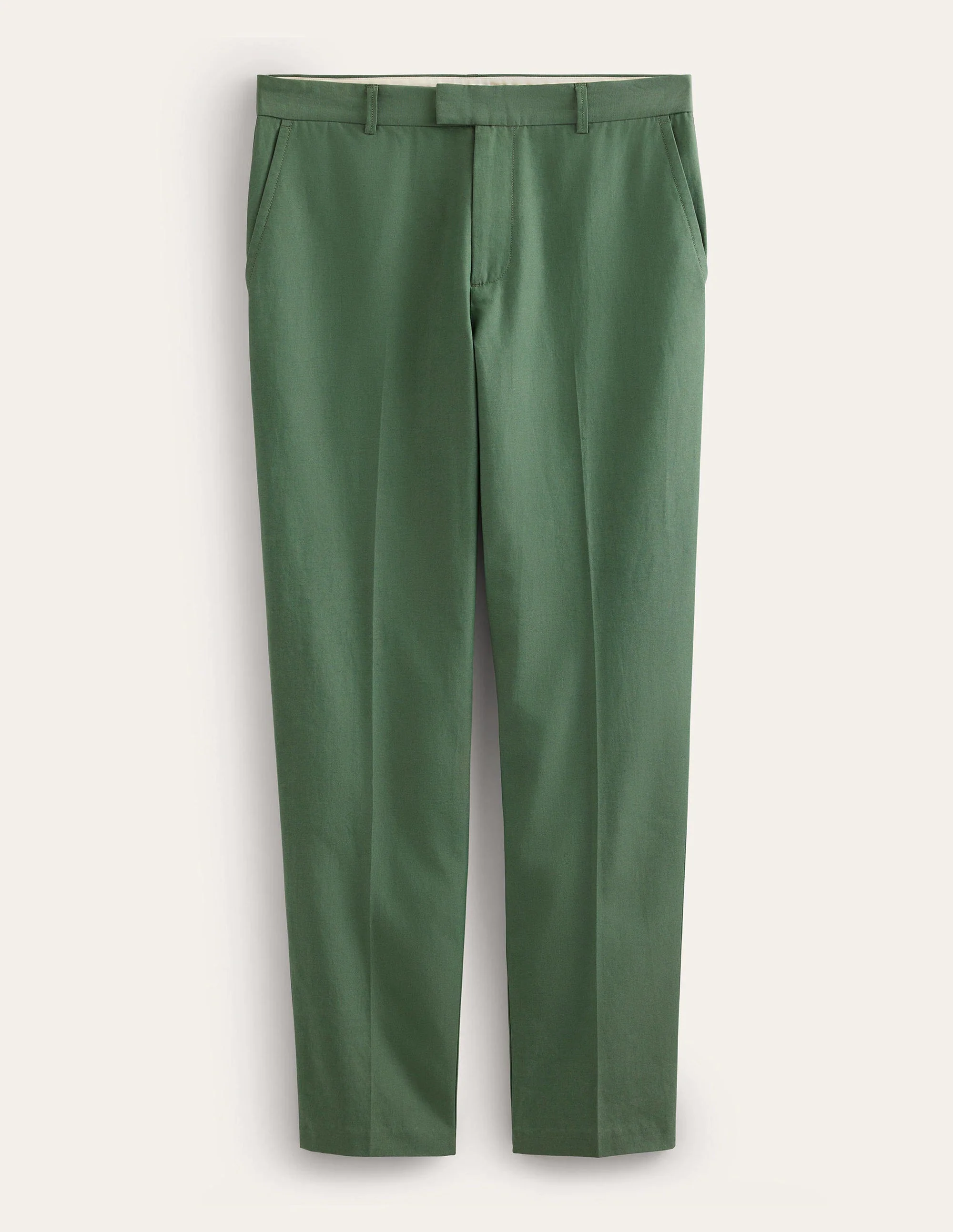 Washed Smart Trouser-Alligator Green - Image 5