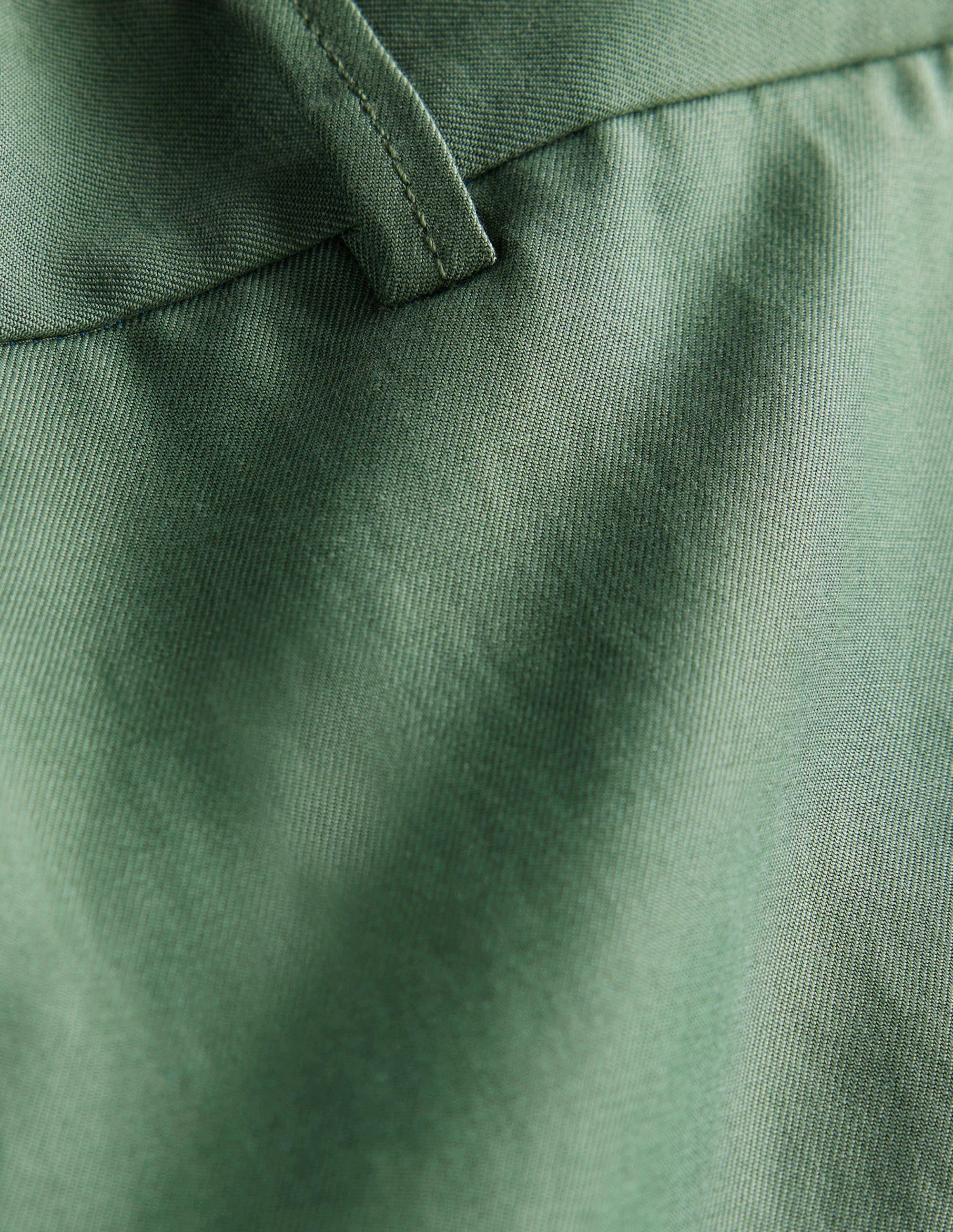 Washed Smart Trouser-Alligator Green - Image 6