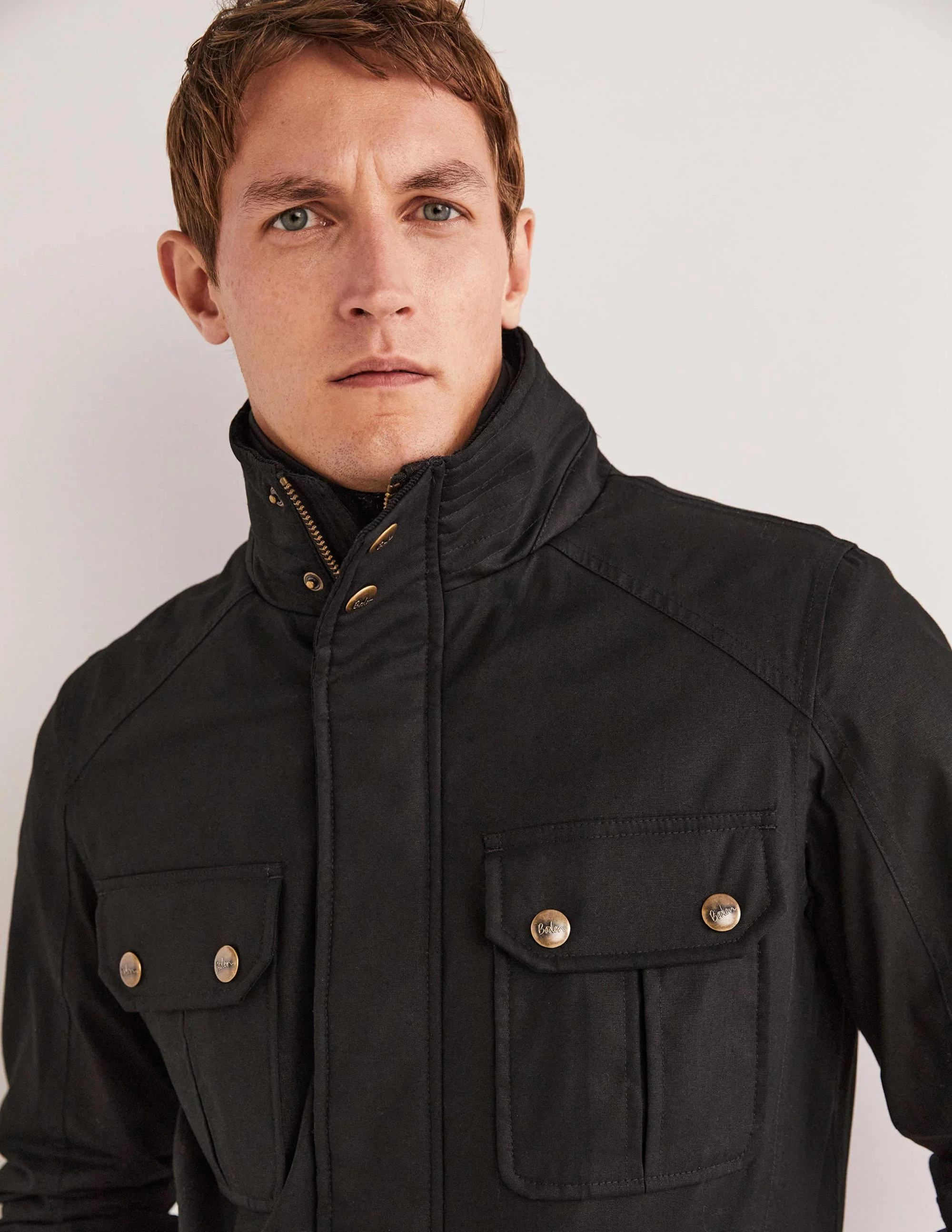 Waterproof Field Jacket-Black - Image 2